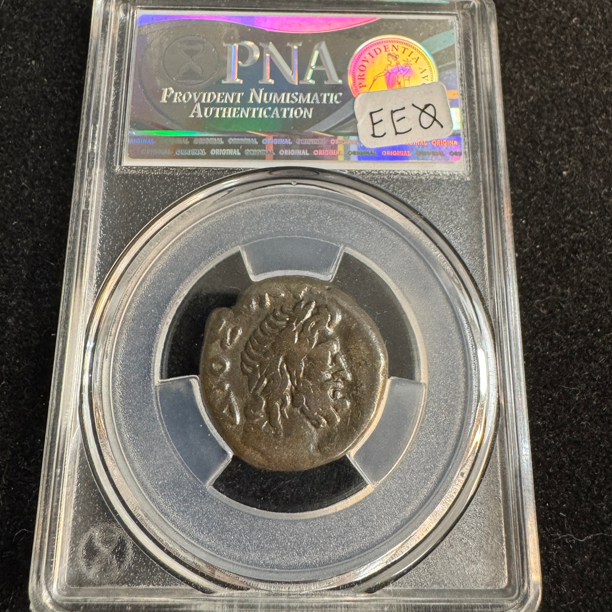 Nero (54-68 AD) Roman Egypt BI Tetradrachm, Alexandria RY 13 (66/7 AD) RV: Eagle - PNA Choice VF