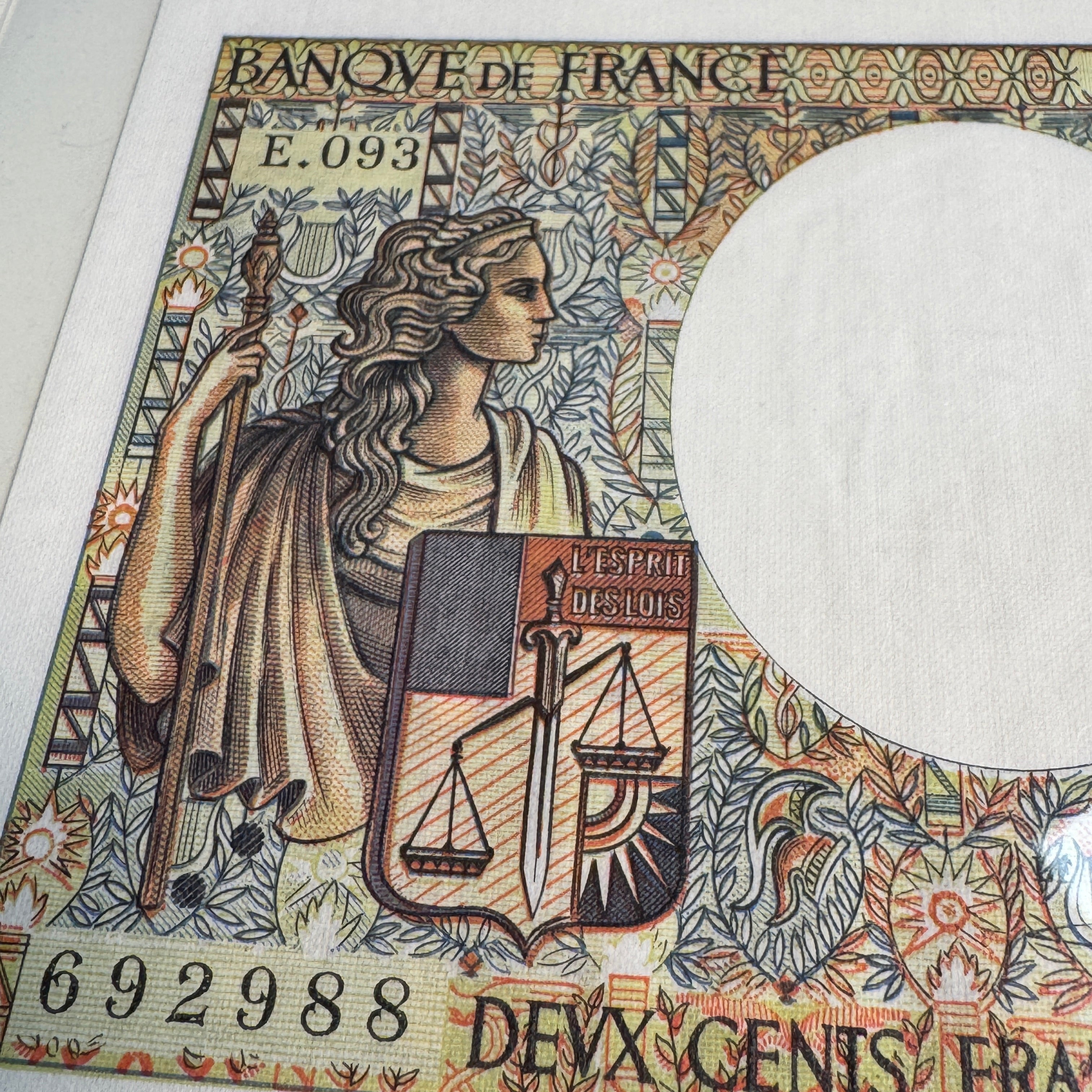 1990 France 200 Francs, Montequieu, P#155d, PMG Gem UNC 66 EPQ
