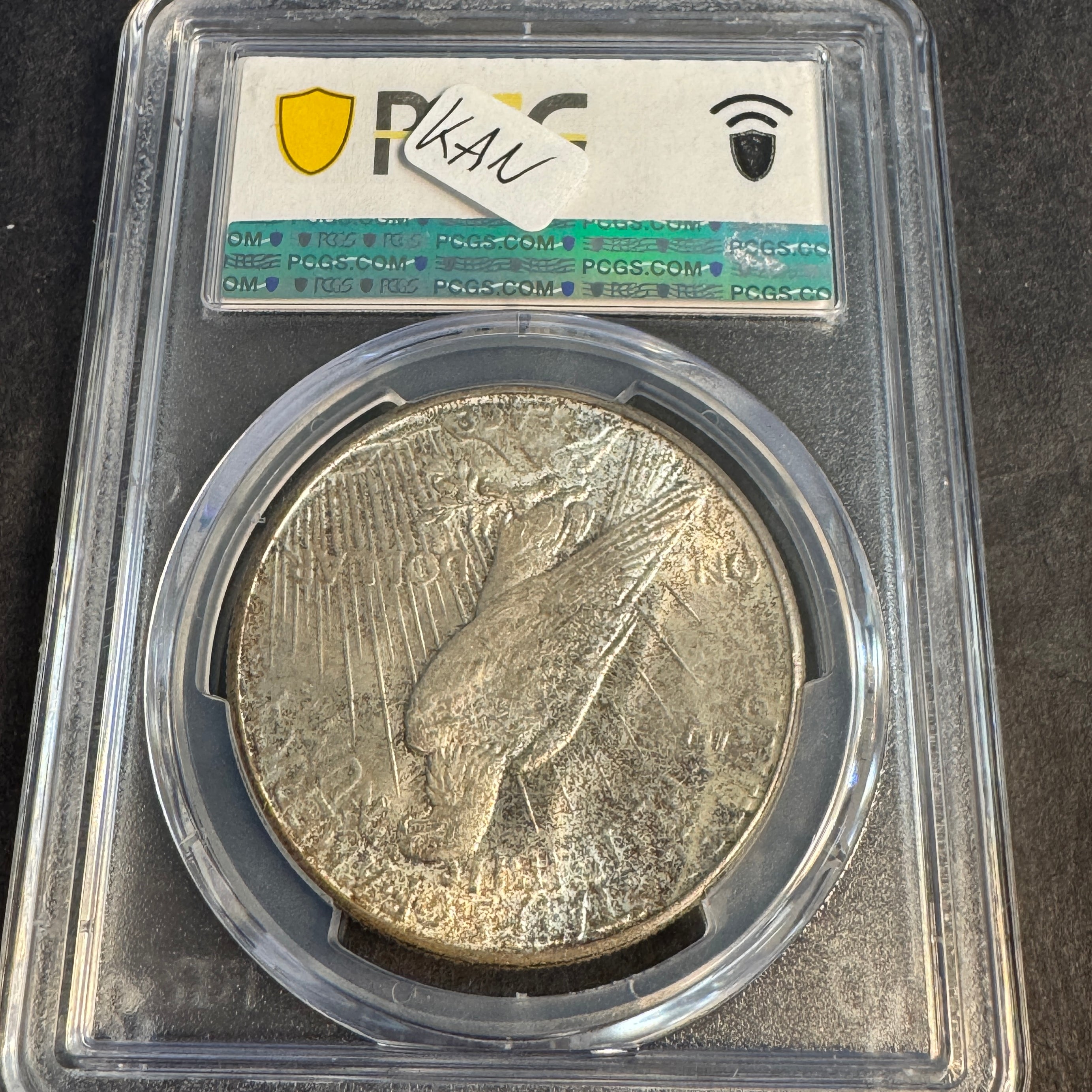 1926-S Peace Silver Dollar, PCGS MS-64 Green CAC approved 🟢