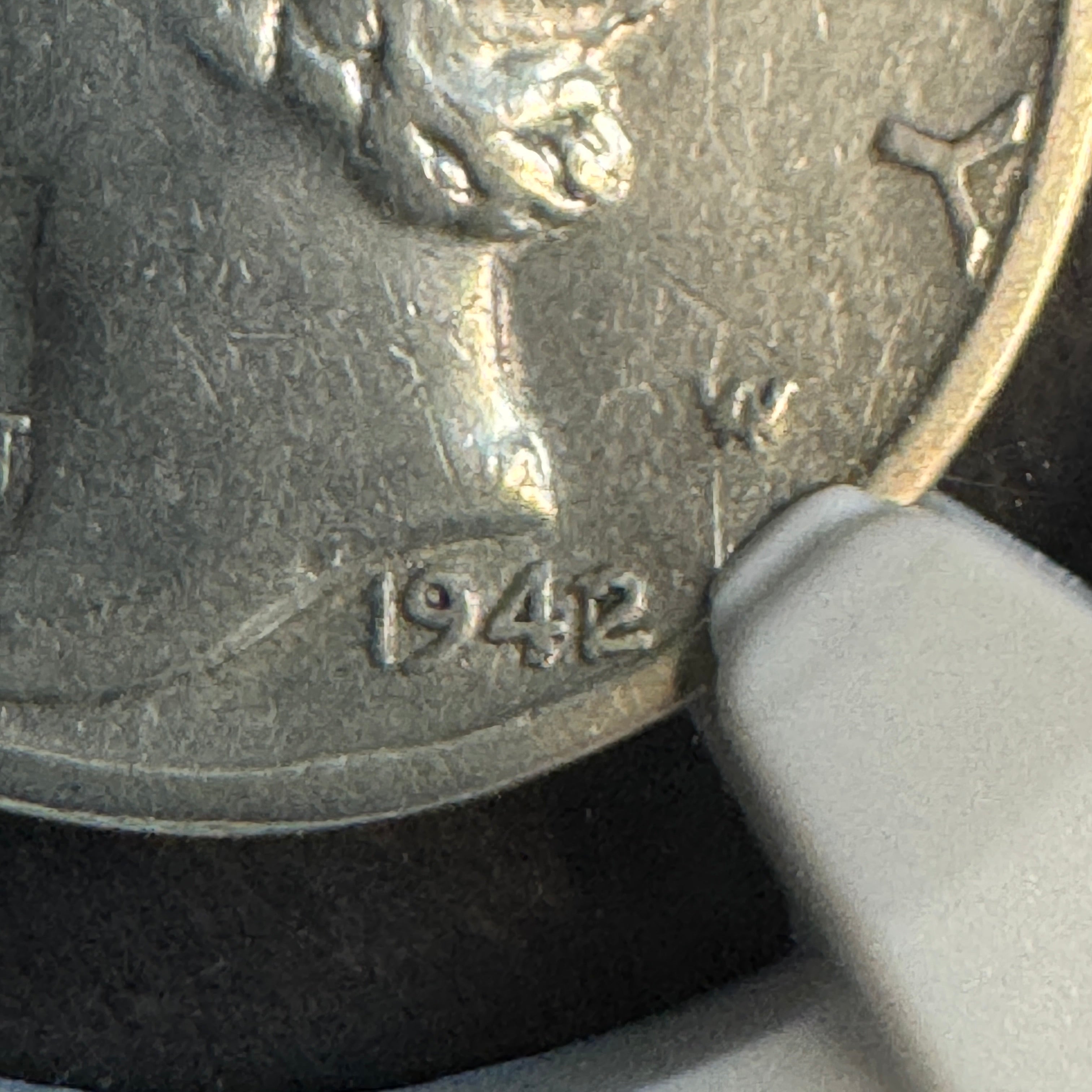 1942/1 Mercury Dime US 10c Overdate, NGC XF Details