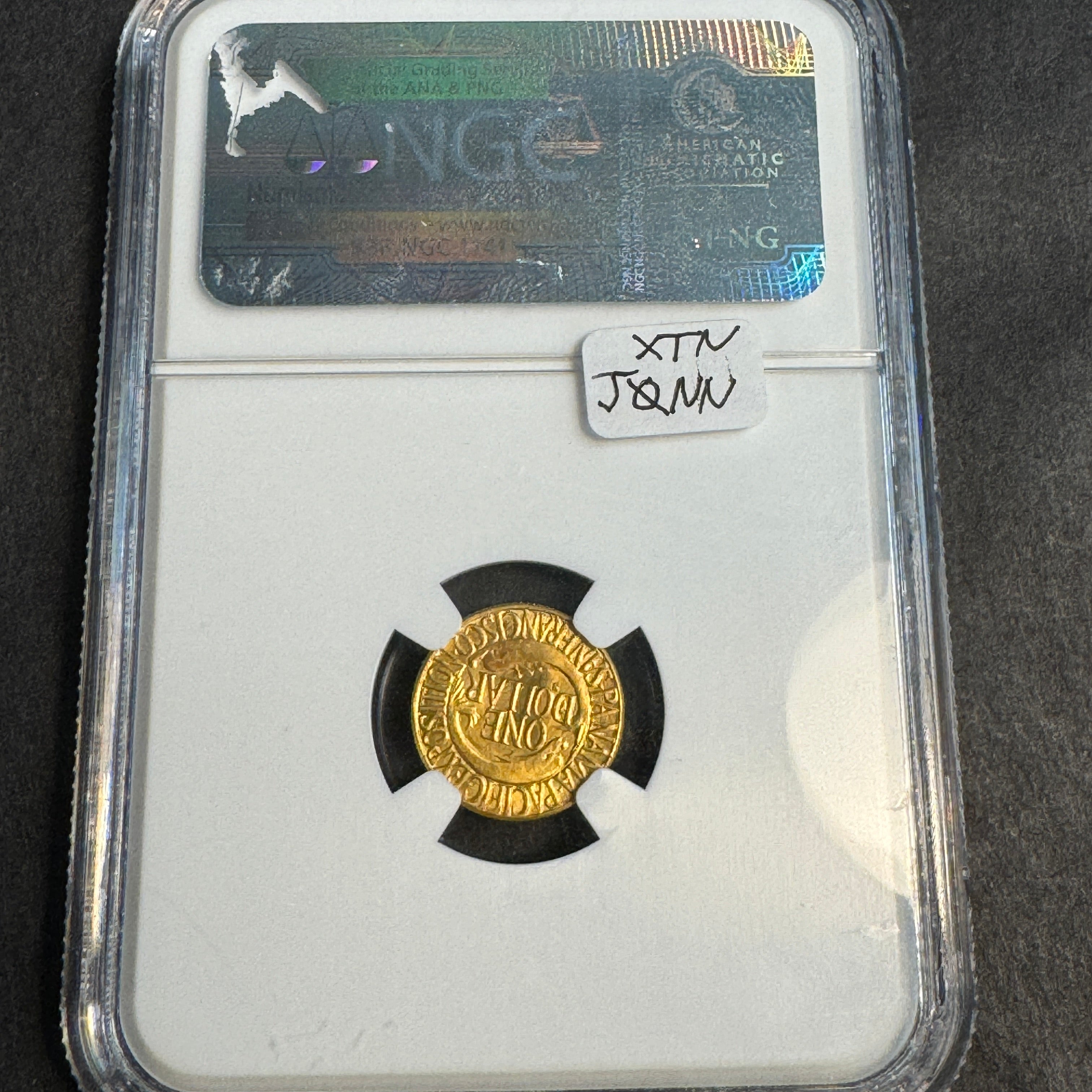 1915-S Panama-Pacific Exposition US $1 Gold Dollar, NGC MS-64 +