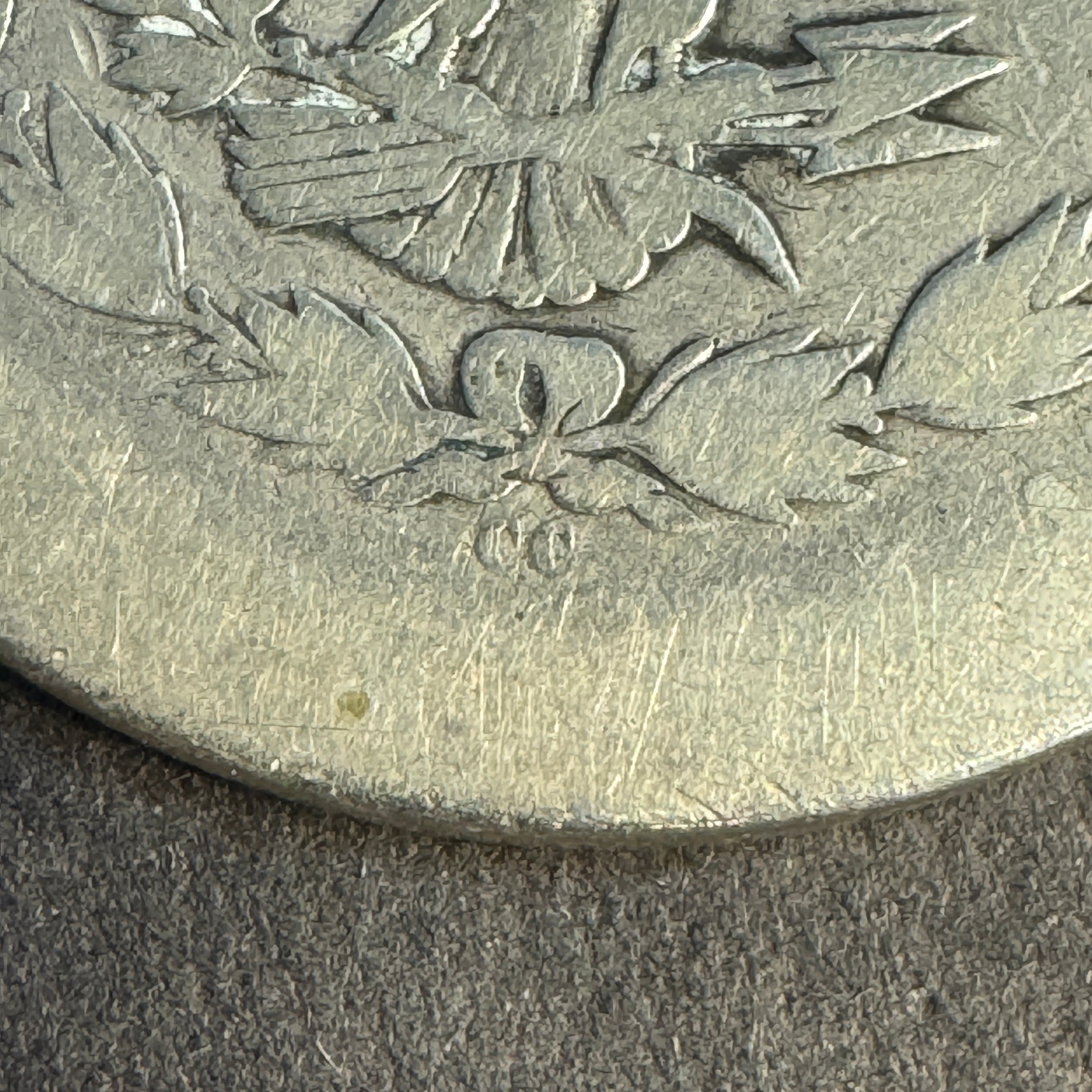 1892-CC Morgan Silver Dollar, Carson City US $1, “Lowball” Poor/AG