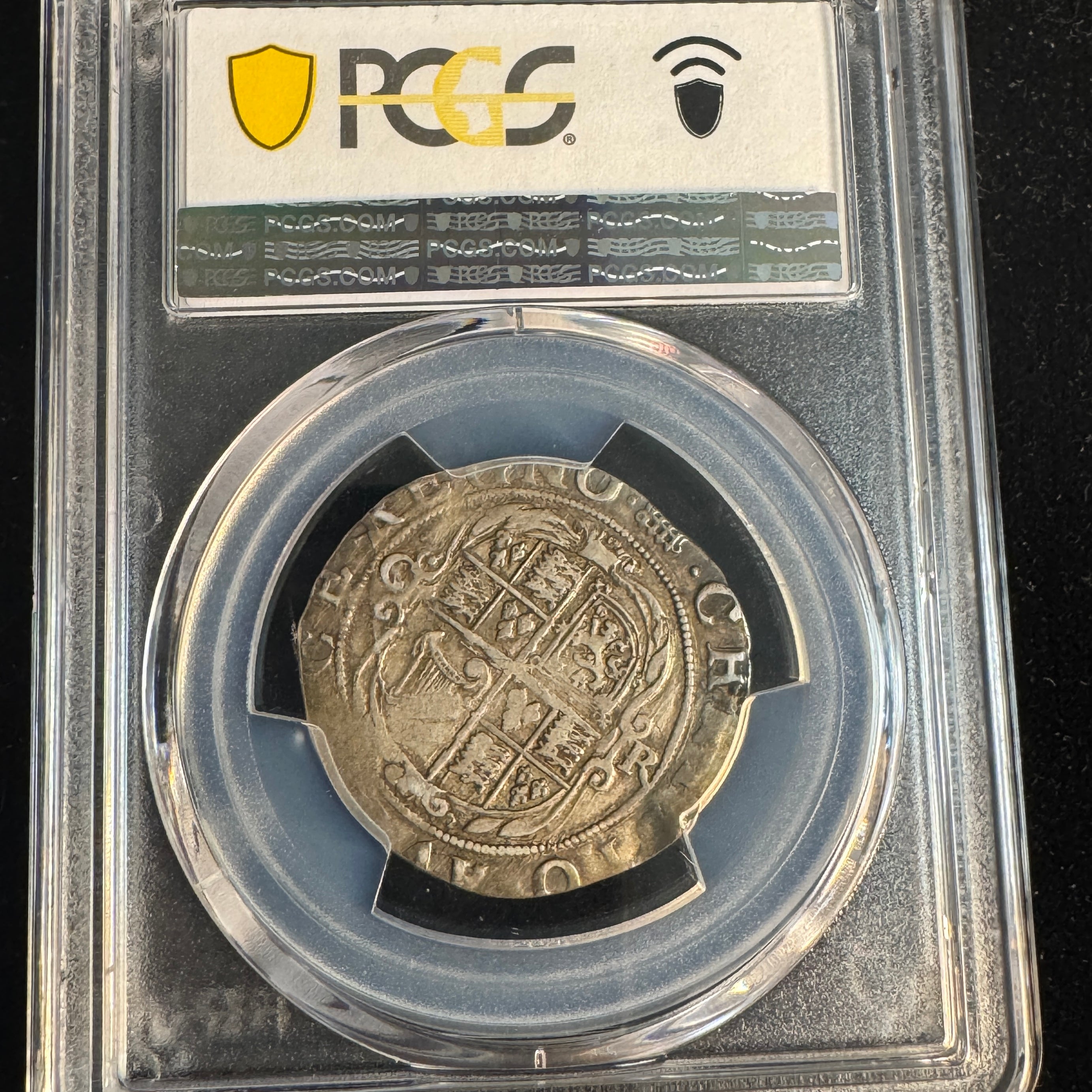 (1633-34) England Shilling, Charles I, S-2789 Portcullis, PCGS VF-20 🏴󠁧󠁢󠁥󠁮󠁧󠁿