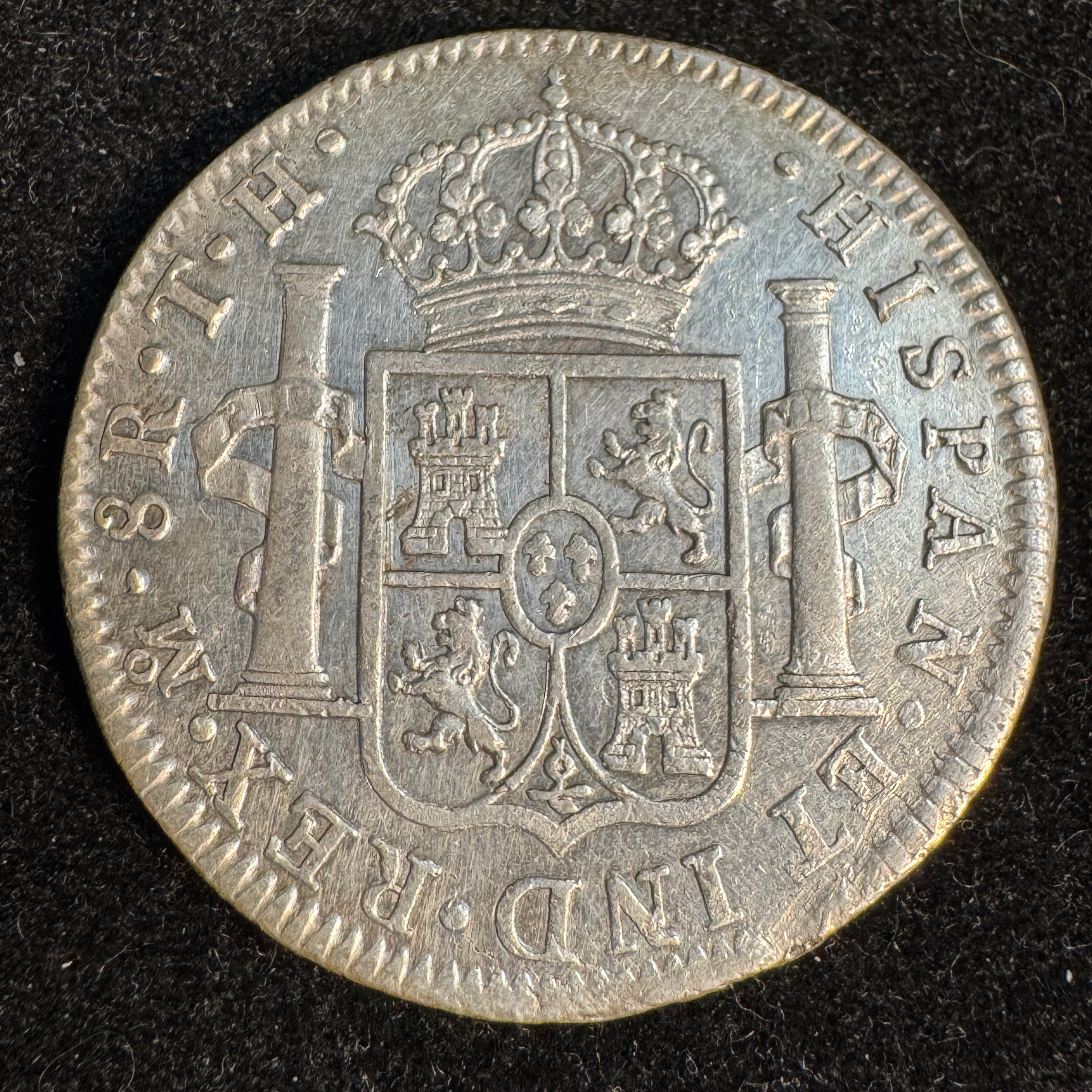 1804 Mo-TH Mexico 8 Reales, Charles IV portrait type, Choice XF/AU