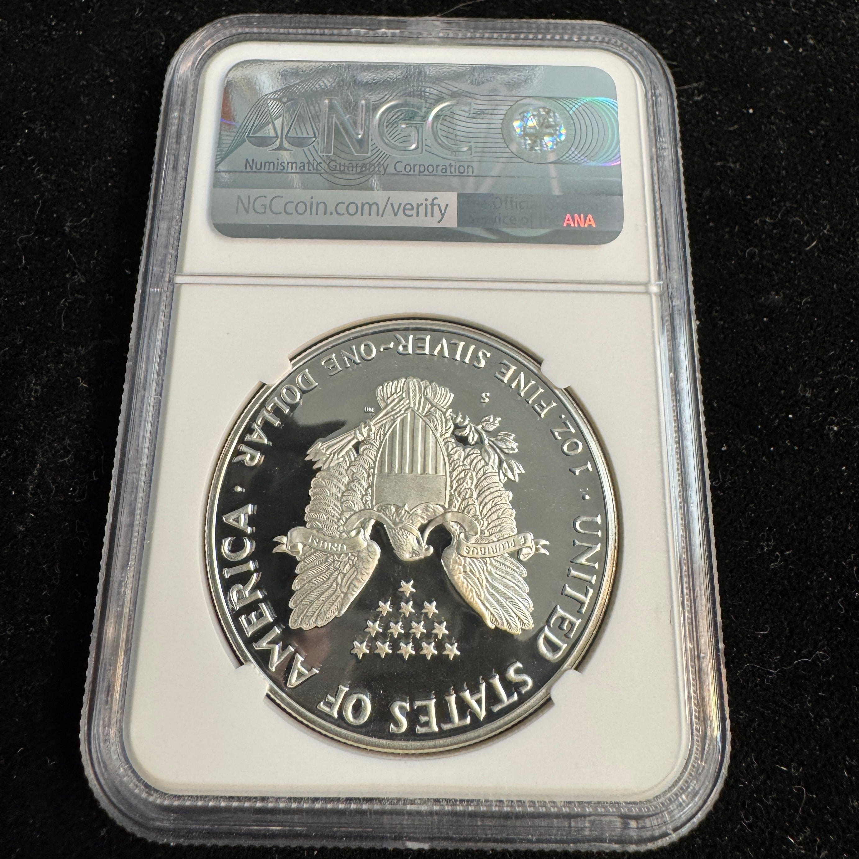 1987-S Proof Silver Eagle NGC PF-69 Ultra Cameo