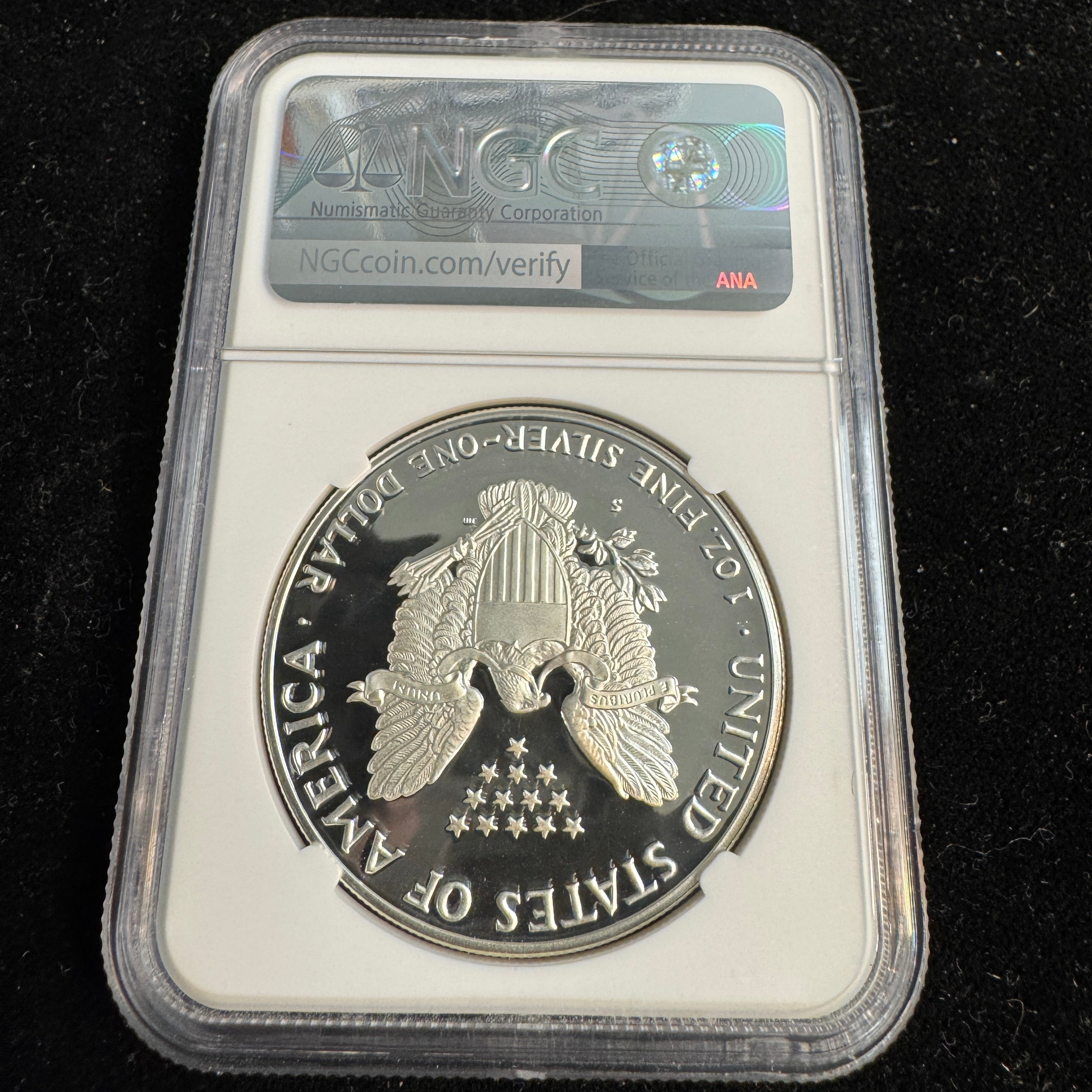 1987-S Proof Silver Eagle NGC PF-69 Ultra Cameo