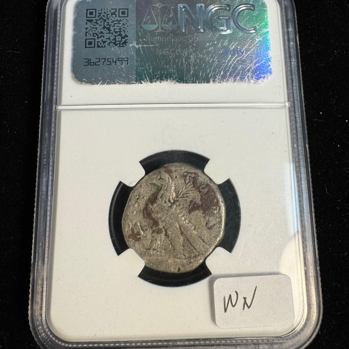 Alexandria, Roman Egypt - Nero, 54-68 AD, Tetradrachm, NGC Fine