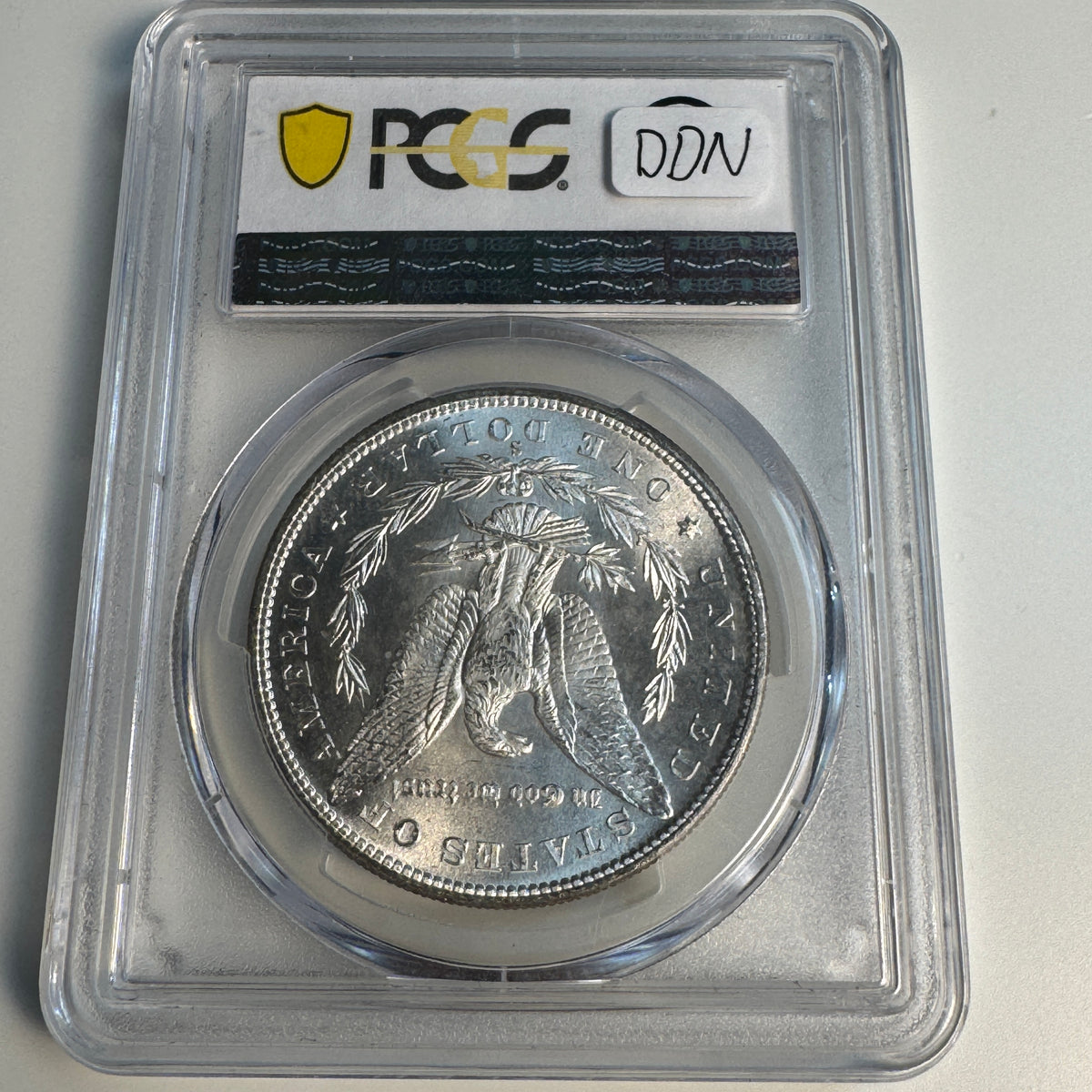 1880-S Morgan Silver Dollar $1, PCGS MS-66