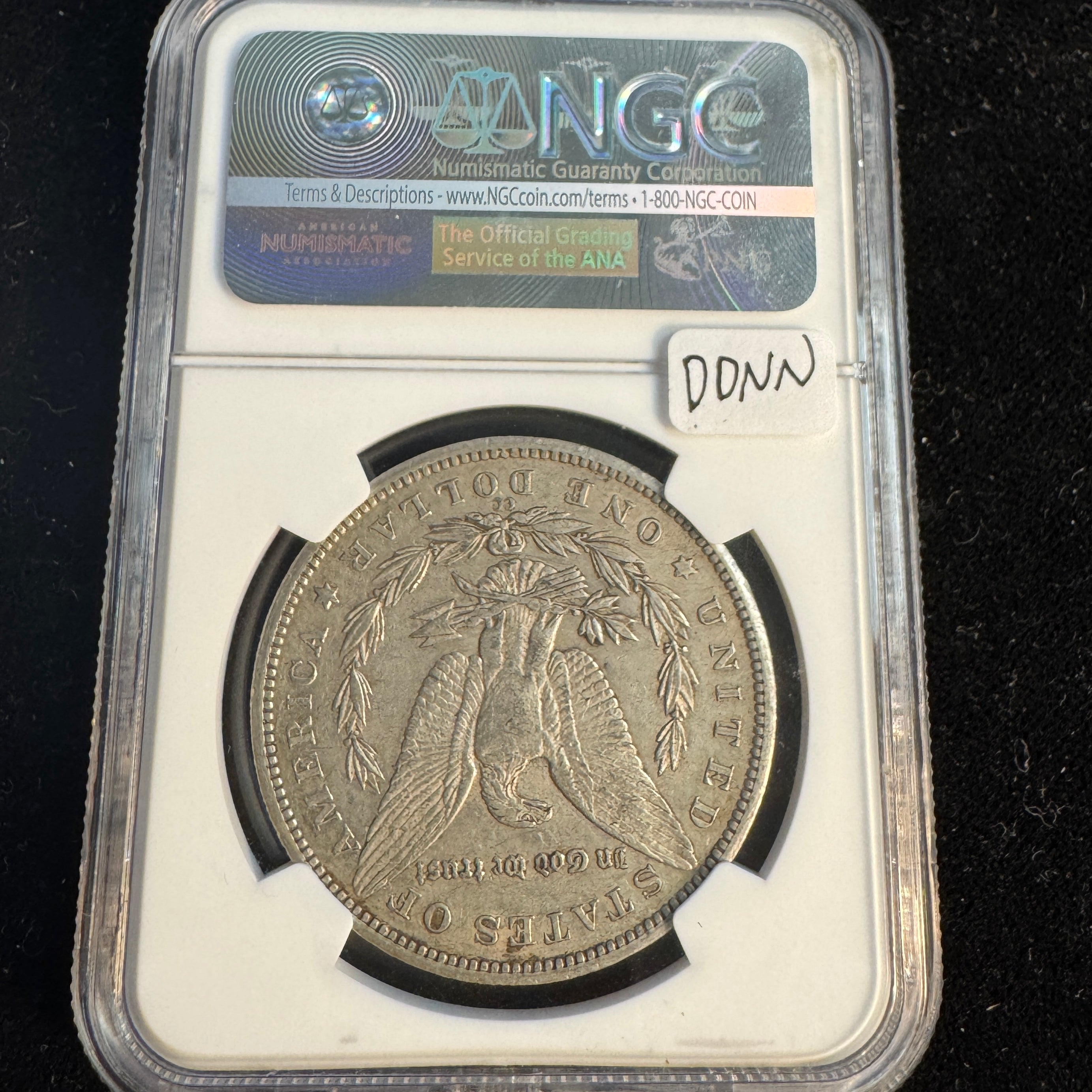 1893-CC Morgan Silver Dollar, NGC XF-45 CAC Approved