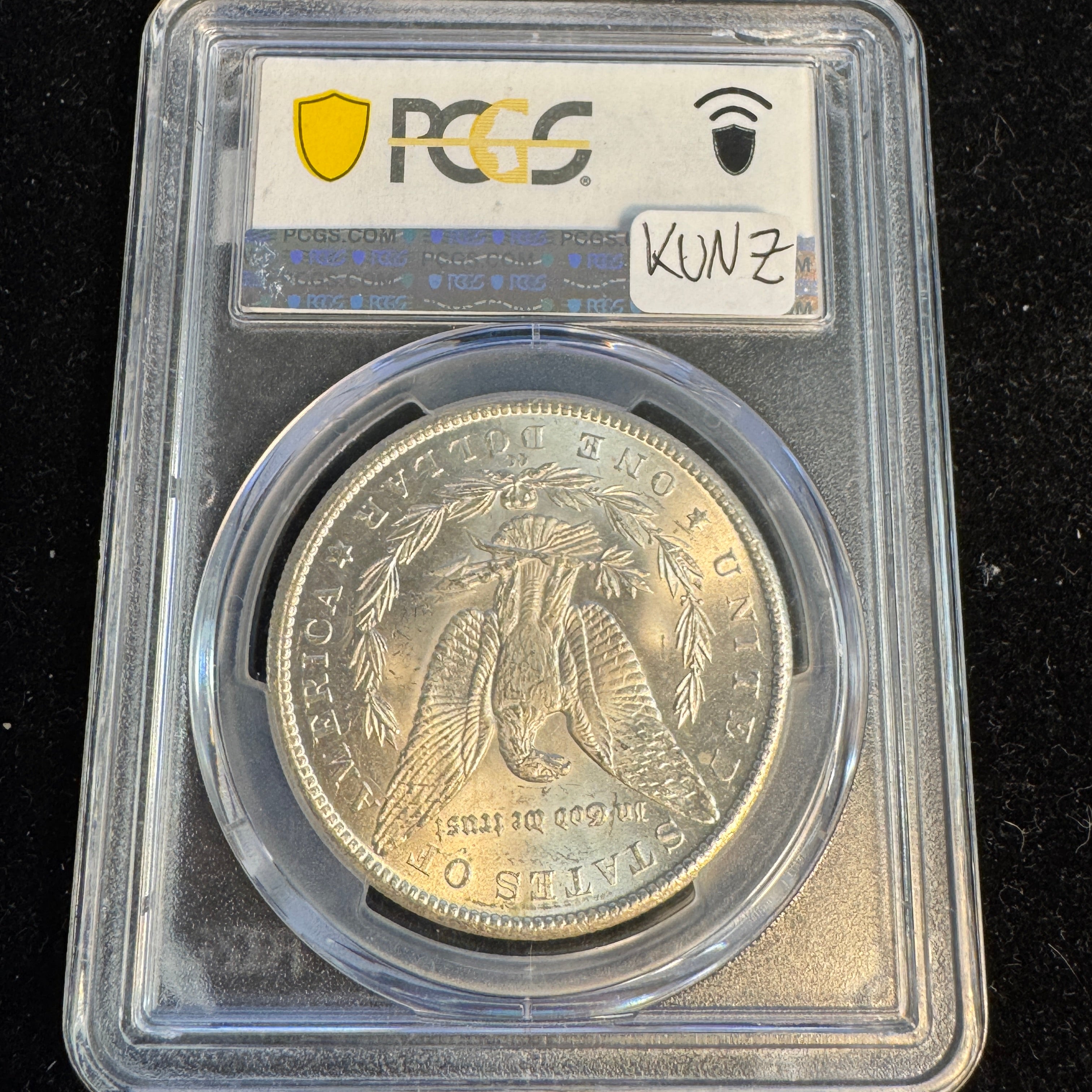 1884-CC Morgan Silver Dollar, PCGS MS-64