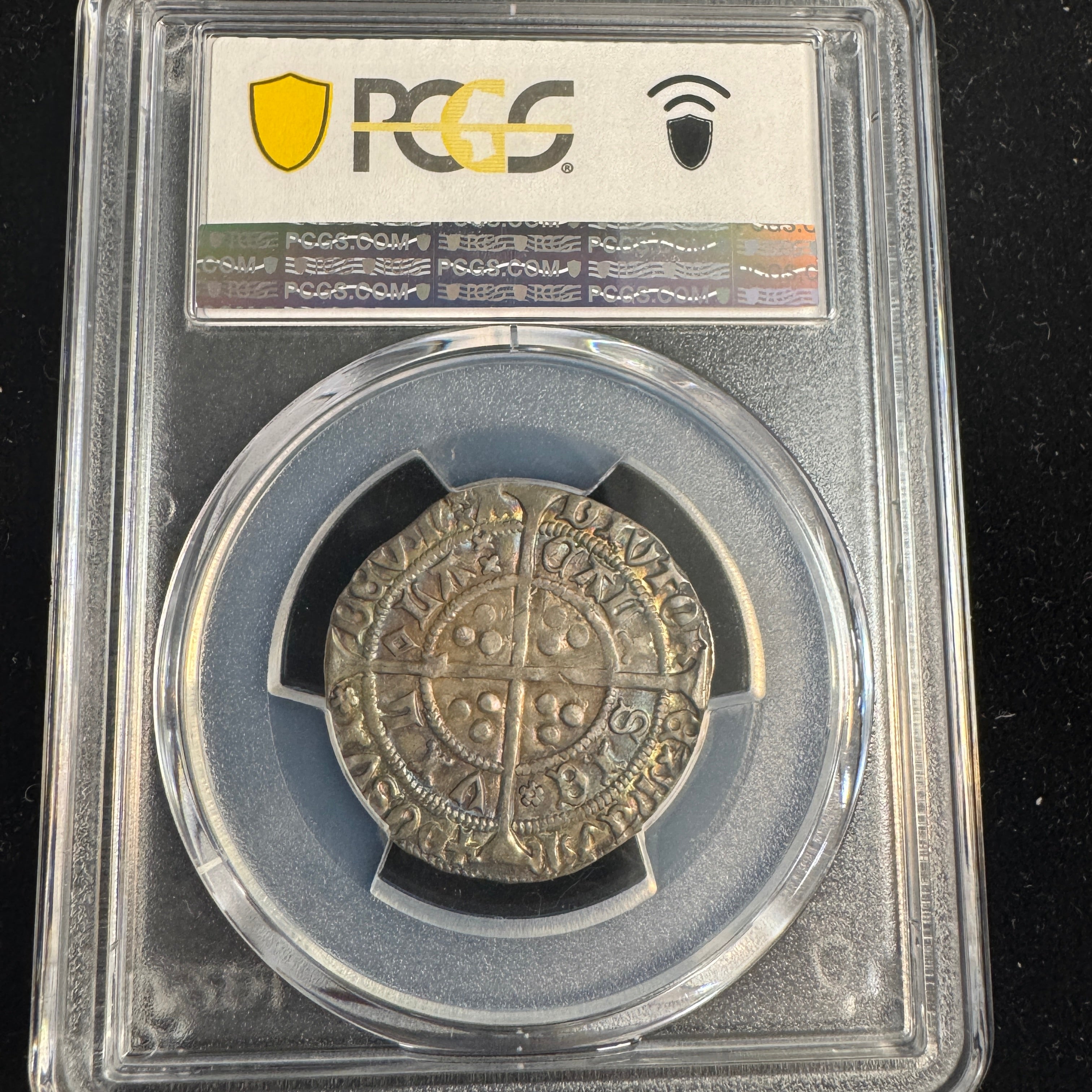 (1430-31) England Groat, Henry VI, S-1859 Calais, PCGS AU-55 🏴󠁧󠁢󠁥󠁮󠁧󠁿