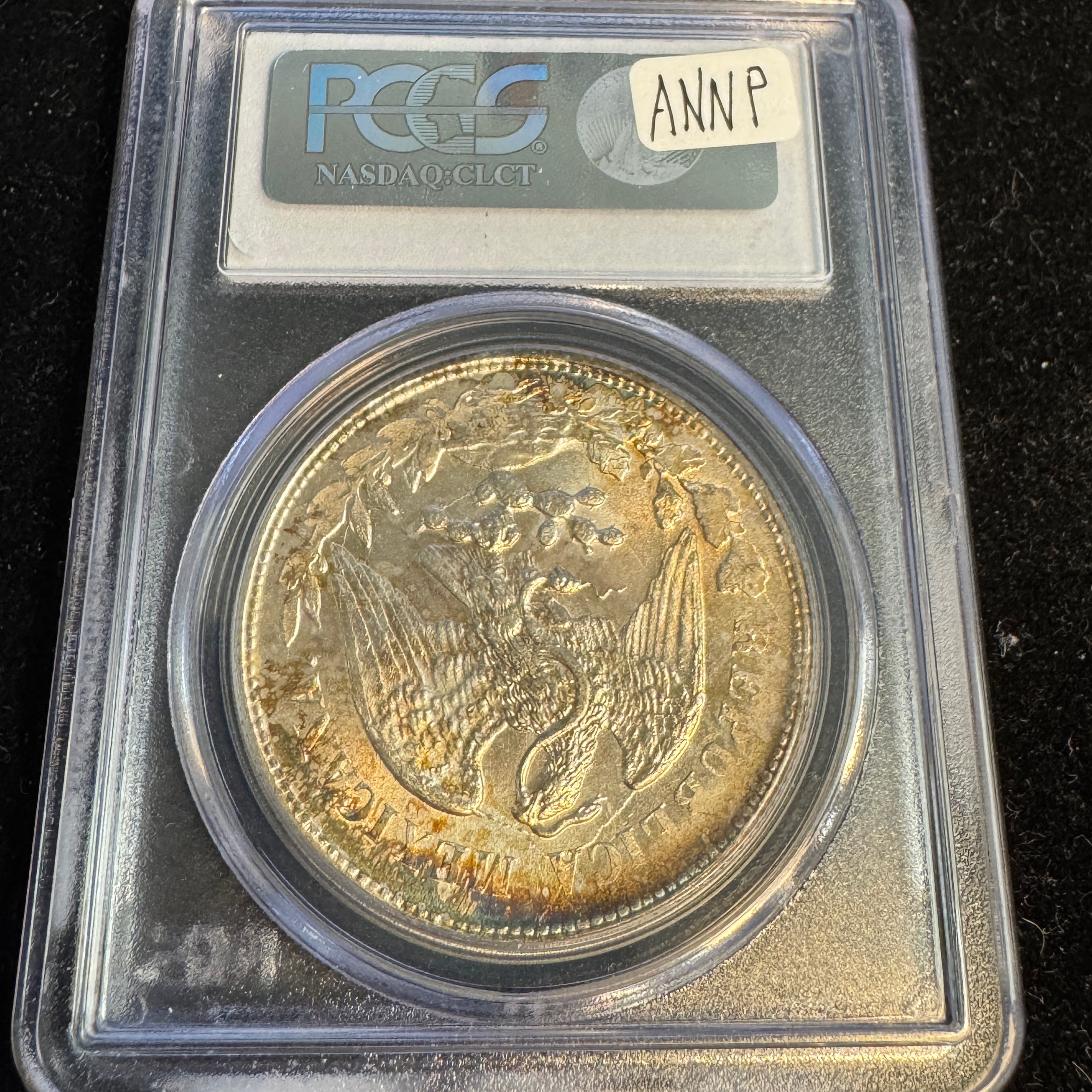 1901 Zs-FZ Mexico Cap & Rays Peso, PCGS MS-64