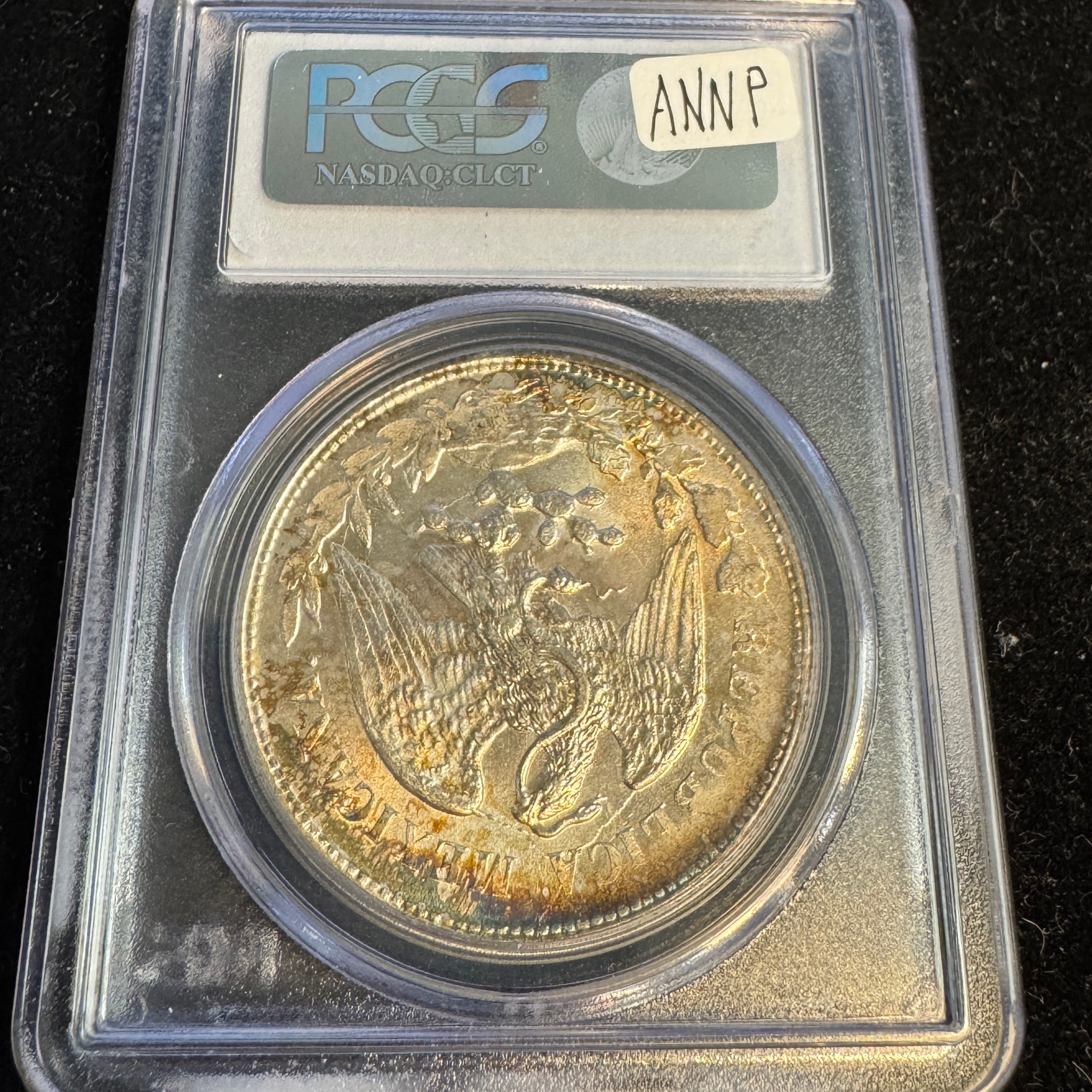 1901 Zs-FZ Mexico Cap & Rays Peso, PCGS MS-64