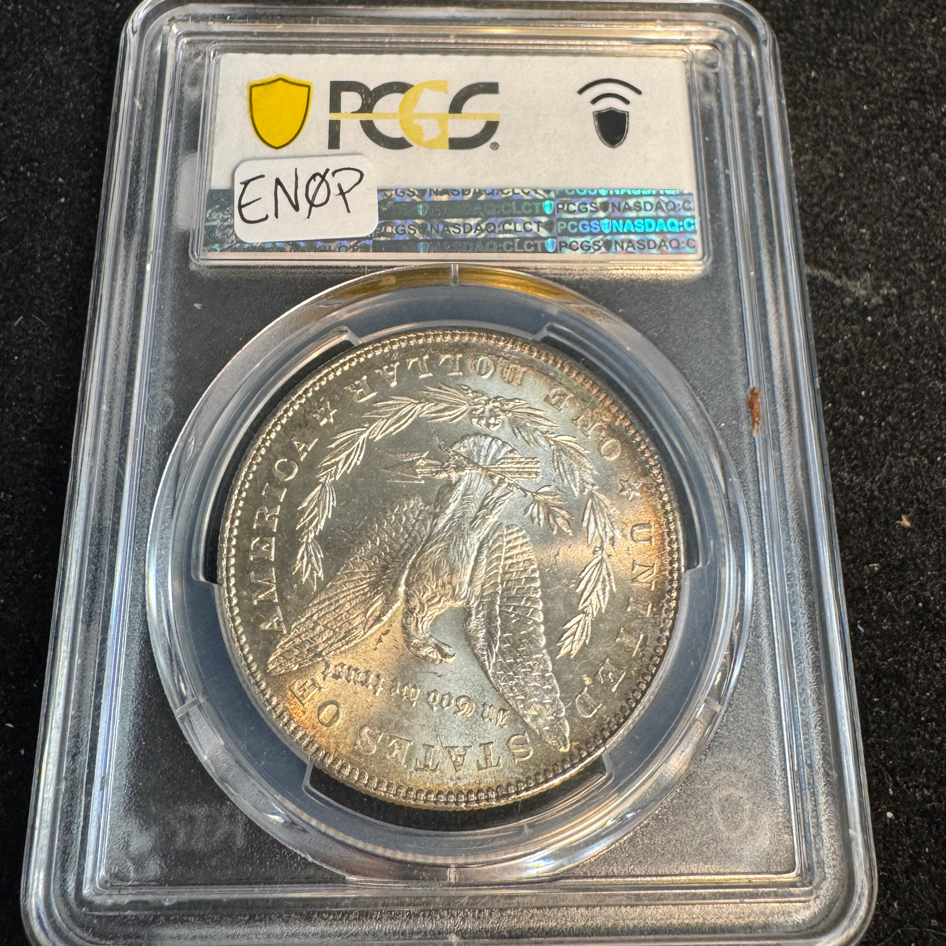 1878 7-TF (Rv of 1878) Morgan Silver Dollar, PCGS MS-62
