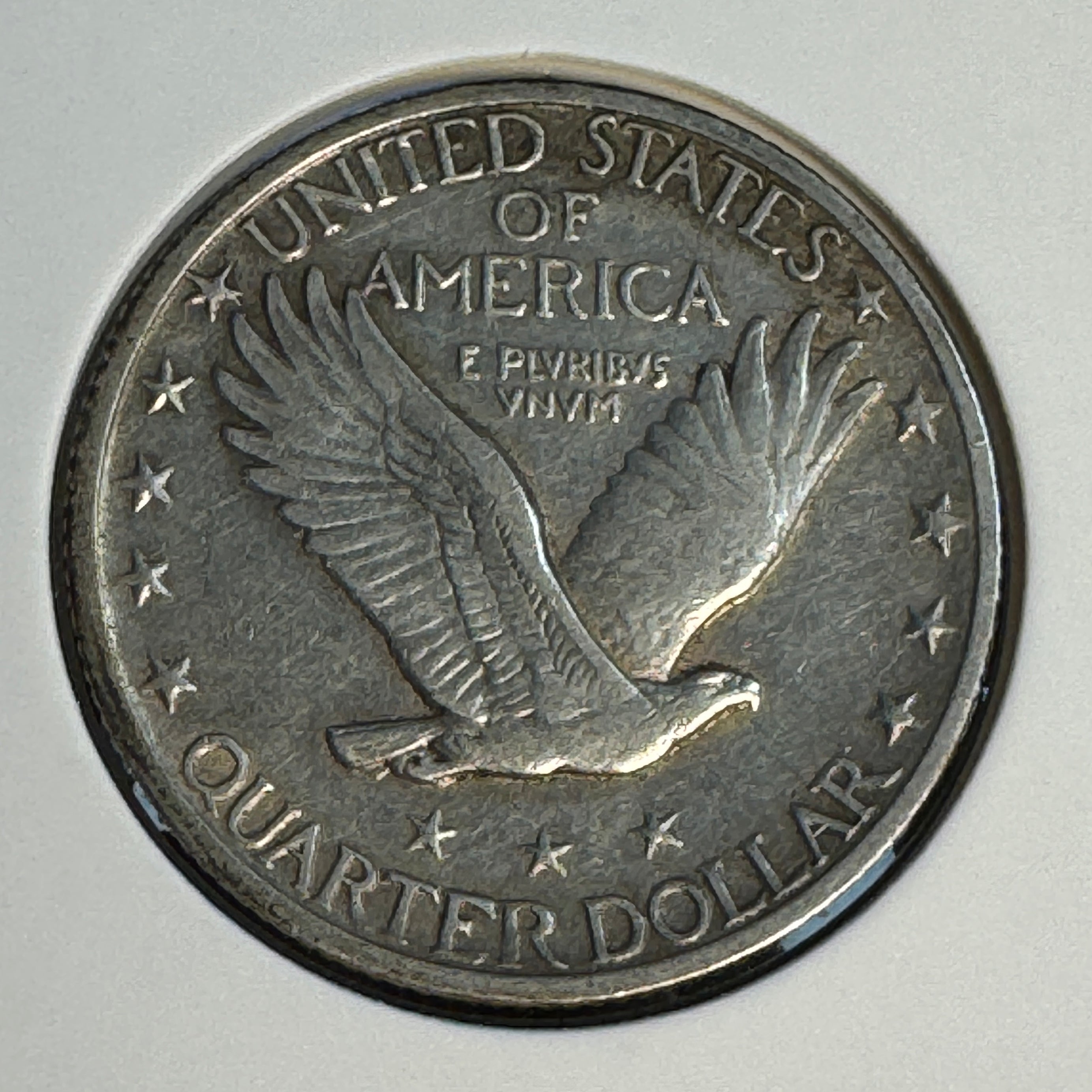 1919-S Standing Liberty Quarter AR 25c, XF