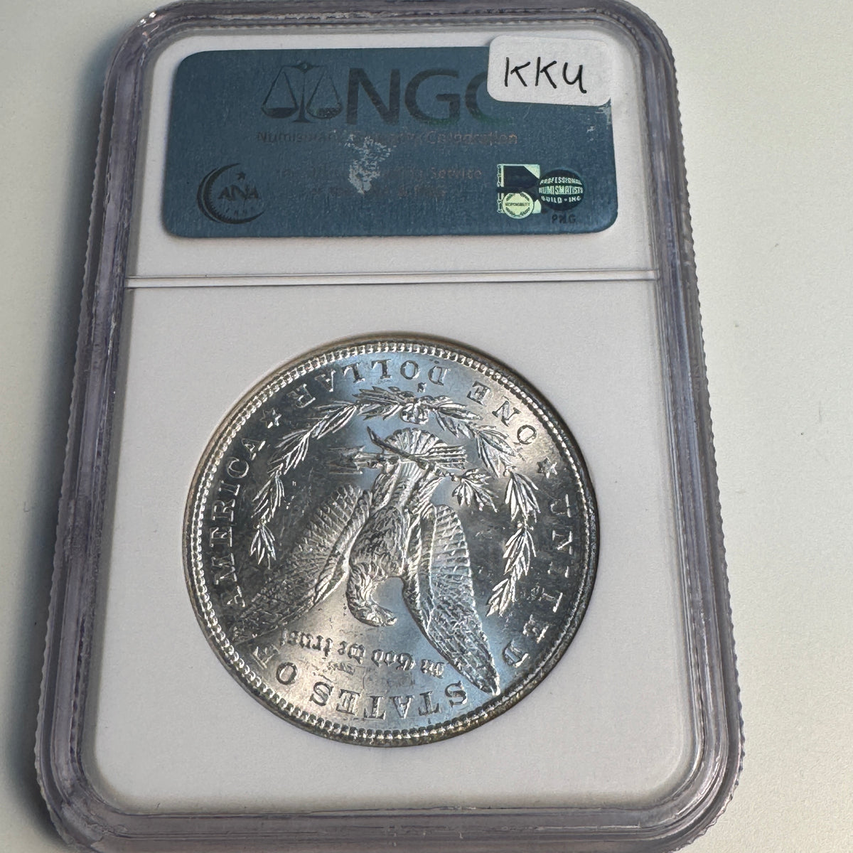 1887-S Morgan Silver Dollar, NGC MS-63