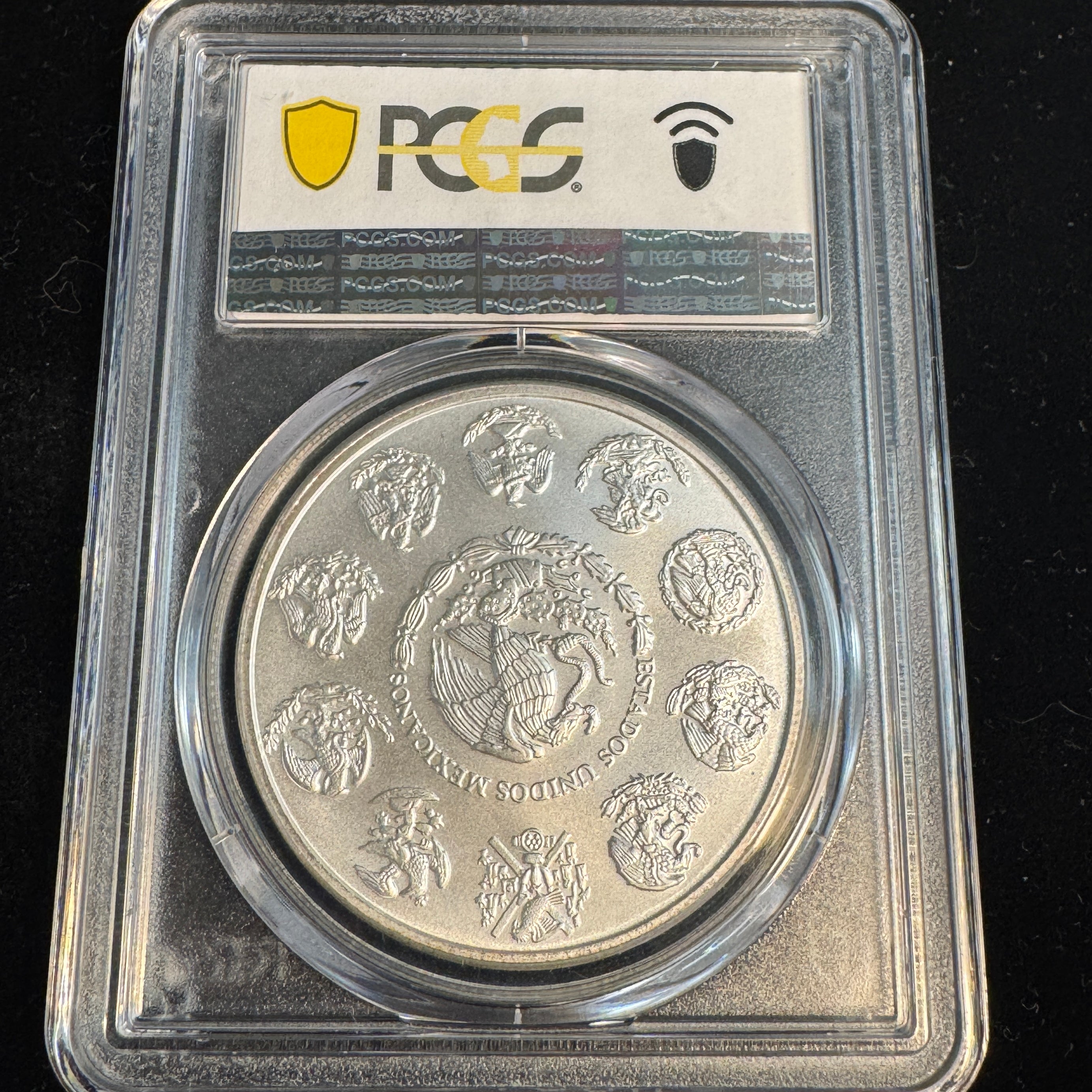 2011-Mo Mexico 1 Onza Libertad, PCGS MS-68