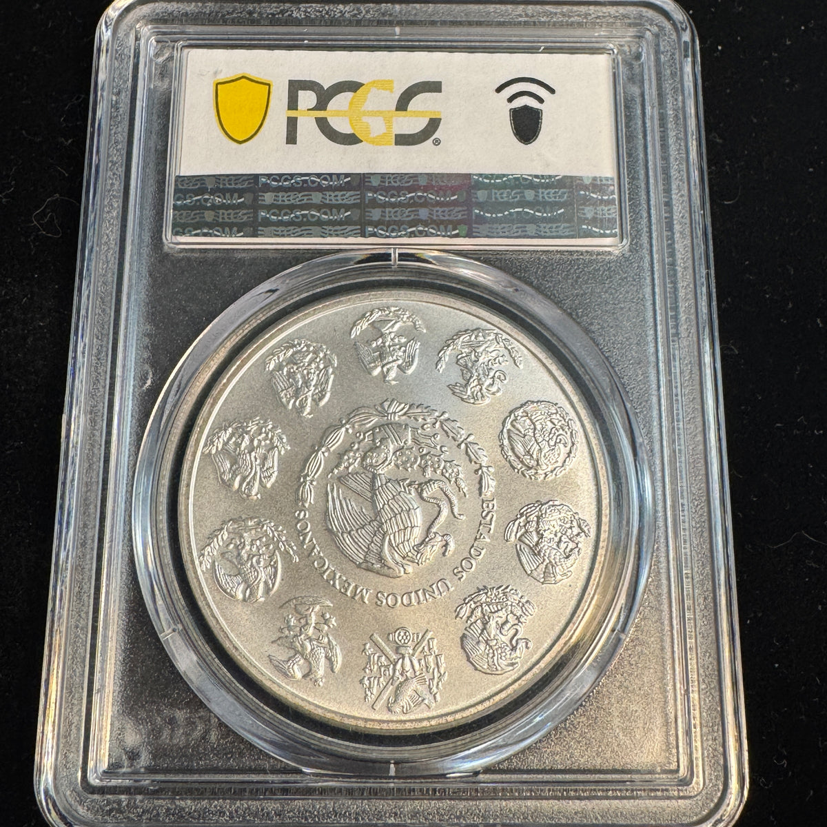 2011-Mo Mexico 1 Onza Libertad, PCGS MS-68