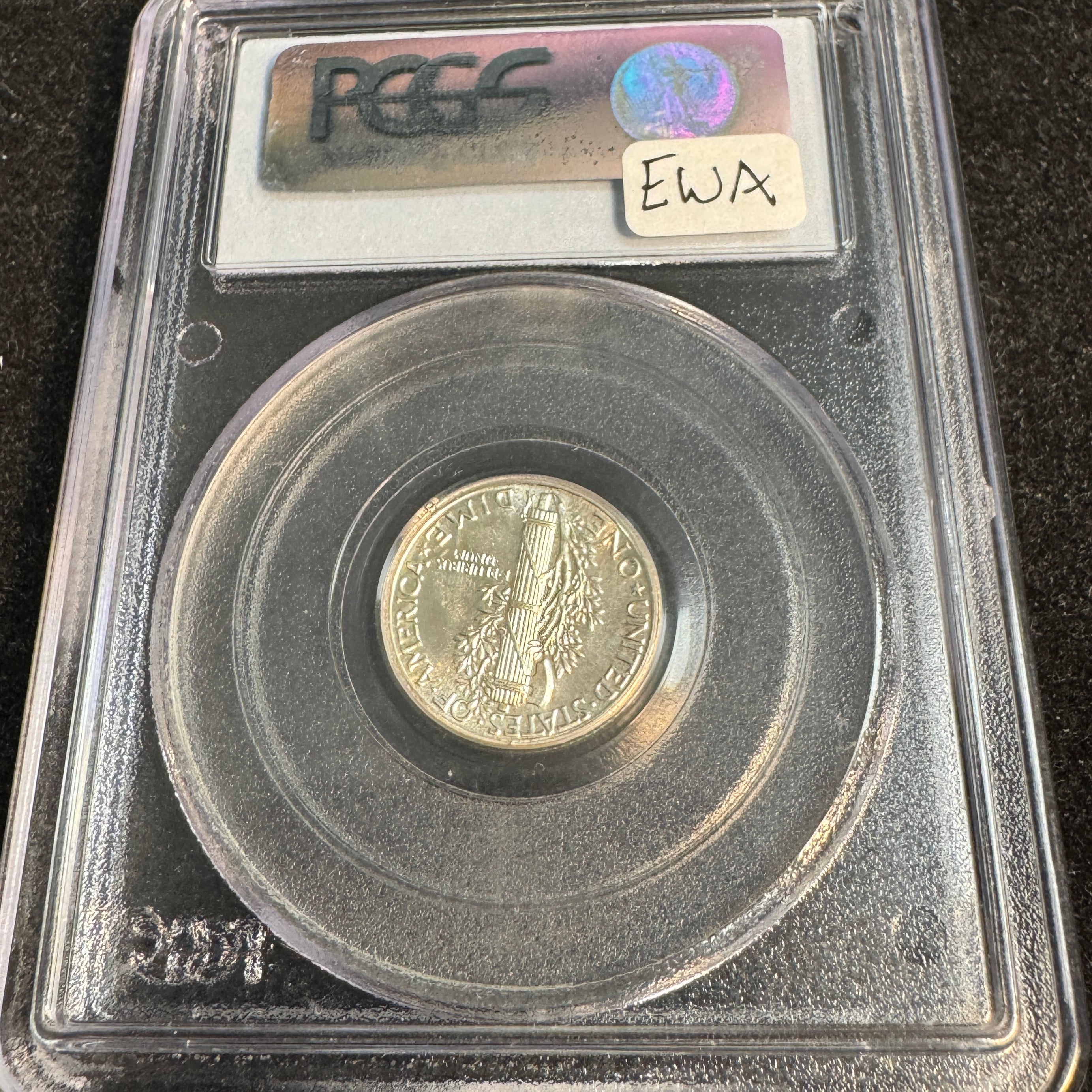 1942 Mercury Dime US 10c Proof, PCGS PR-67