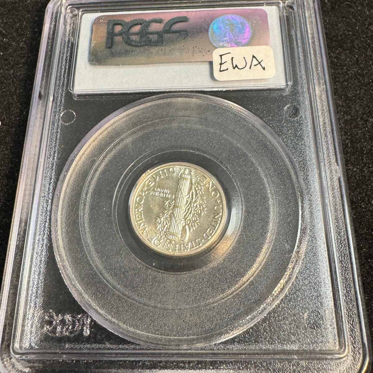 1942 Mercury Dime US 10c Proof, PCGS PR-67