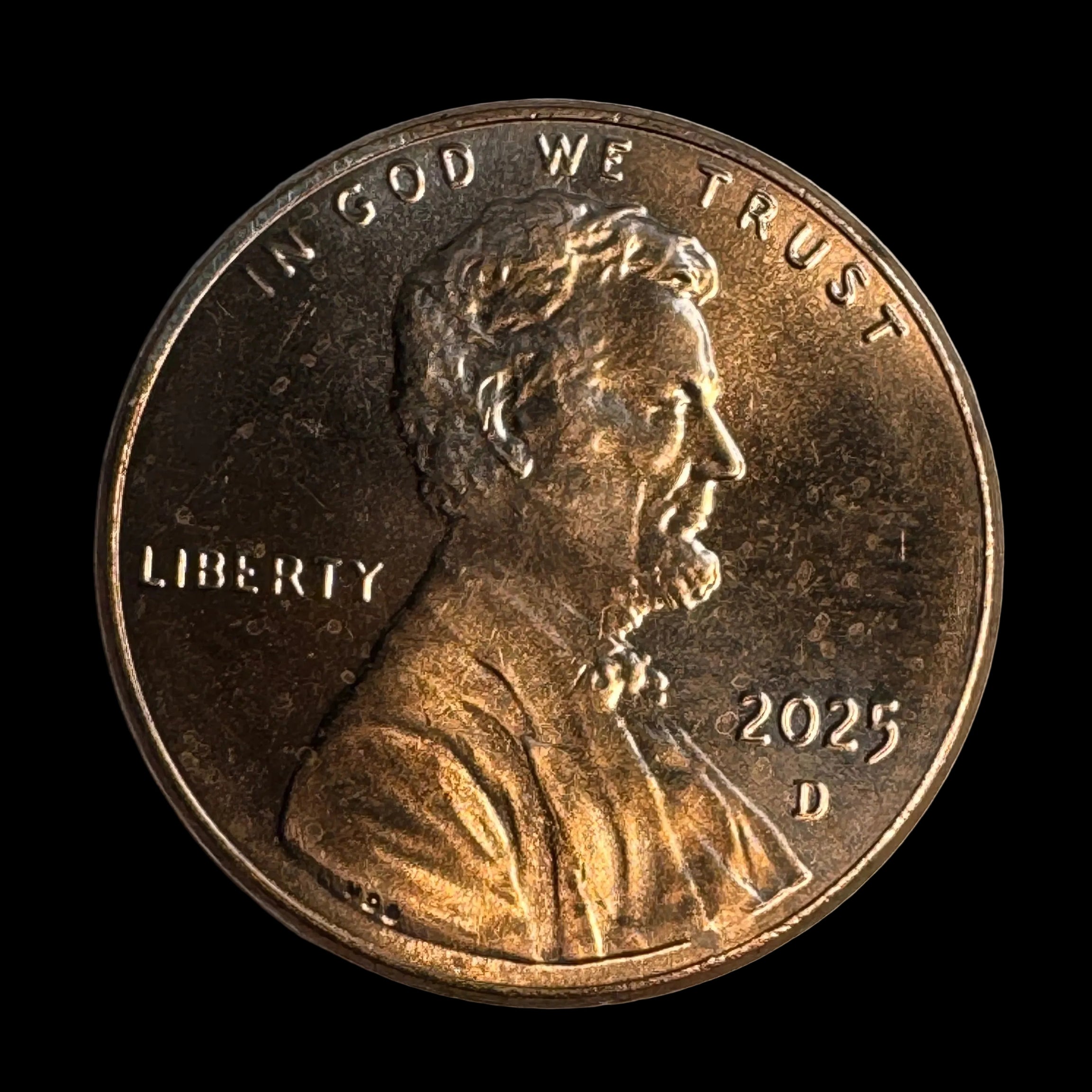 2025-D Lincoln Shield Cent Denver US 1c - Final Year of the Penny!