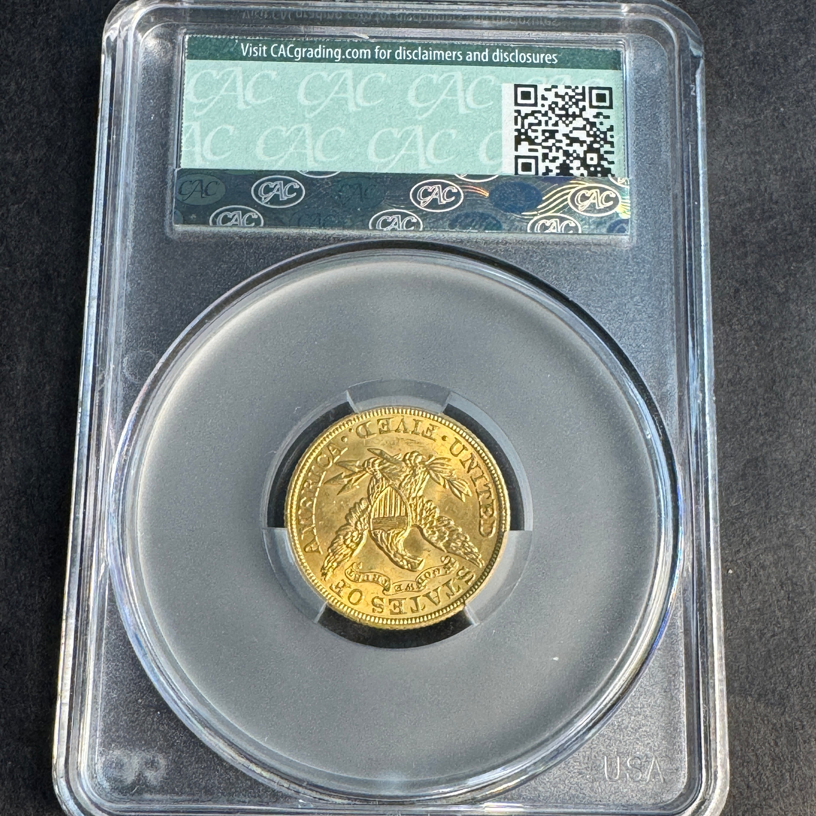 1904 Liberty Head $5 Gold, CAC MS-63