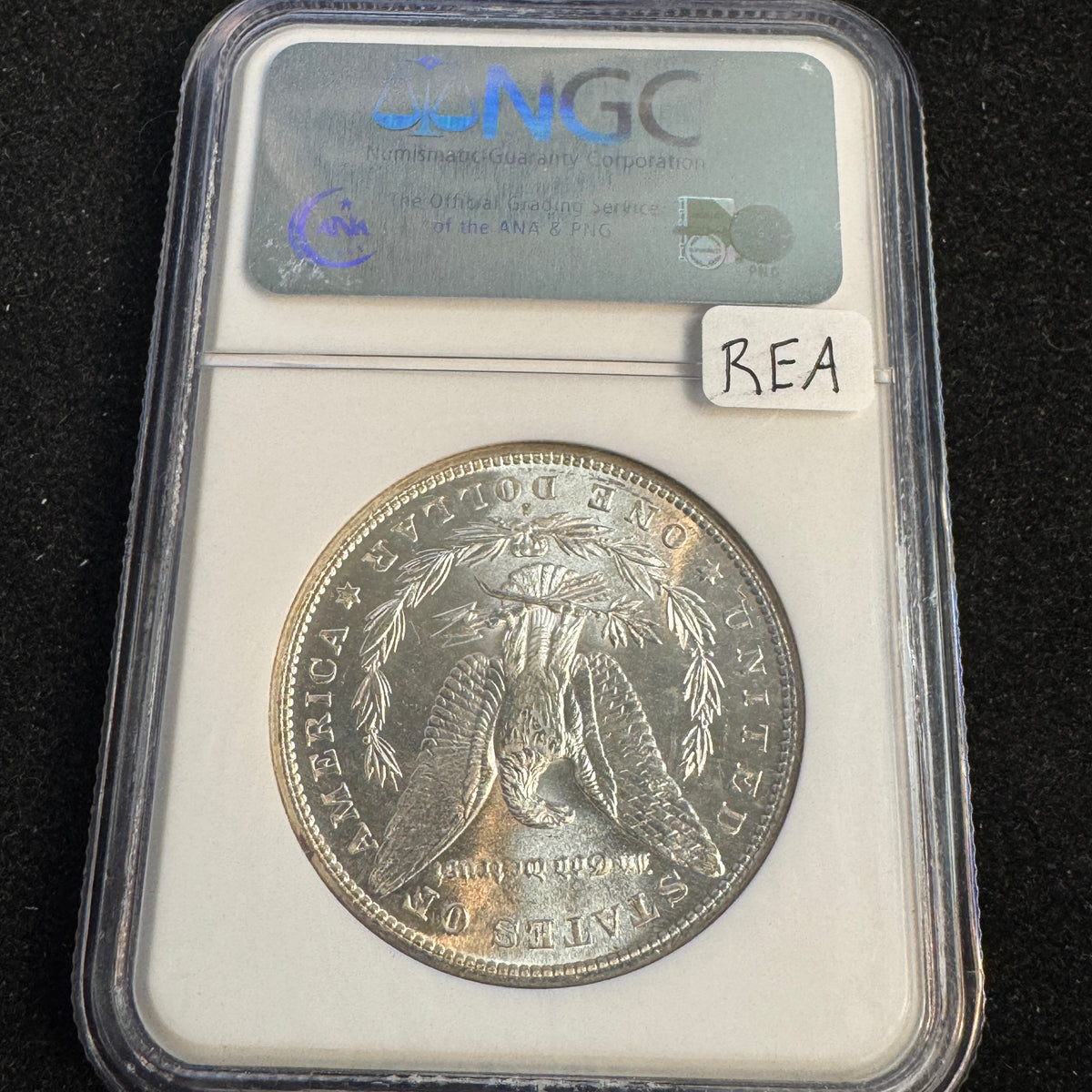 1881-S Morgan Silver Dollar NGC MS-66 Green CAC