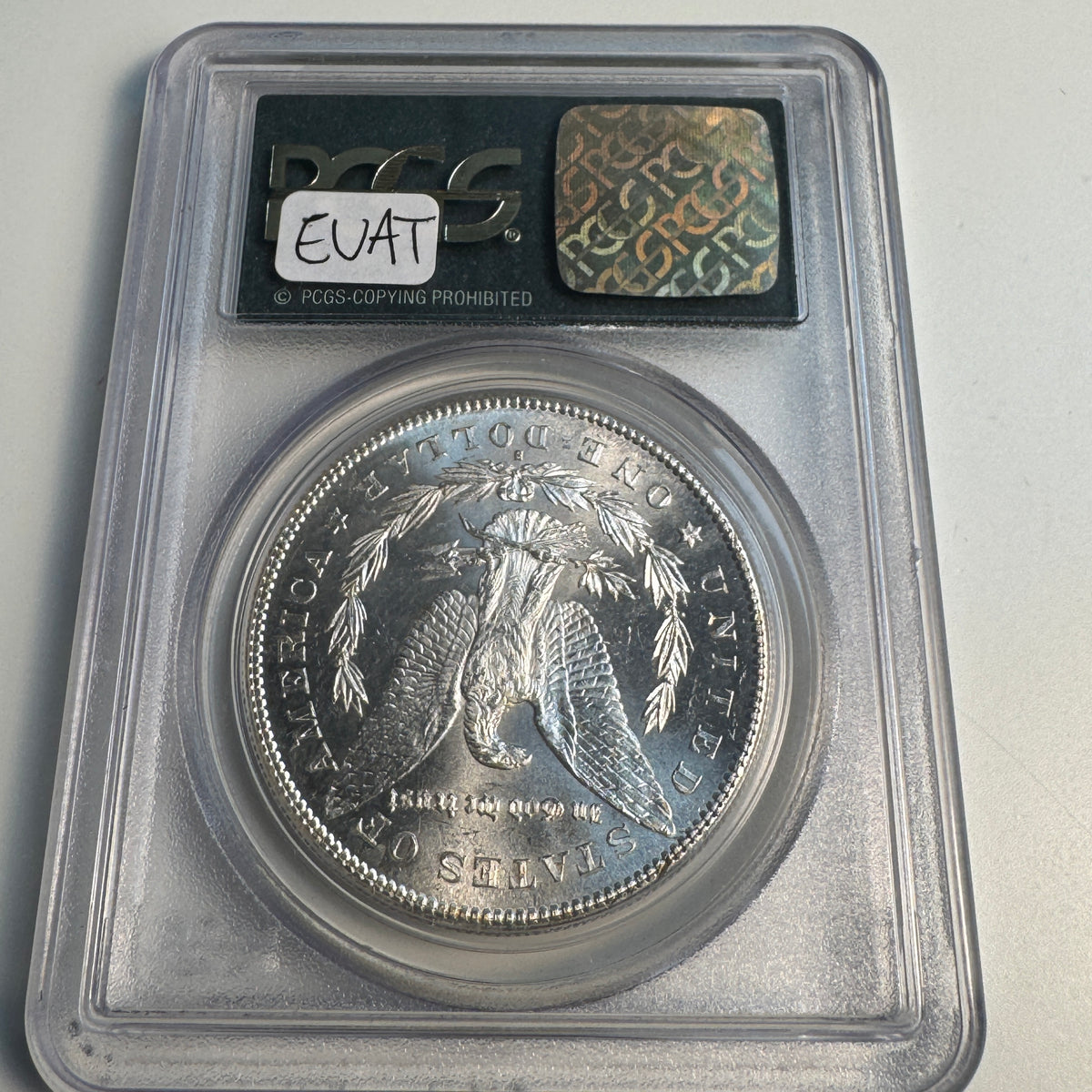 1878-S Morgan Silver Dollar, OGH PCGS MS-63