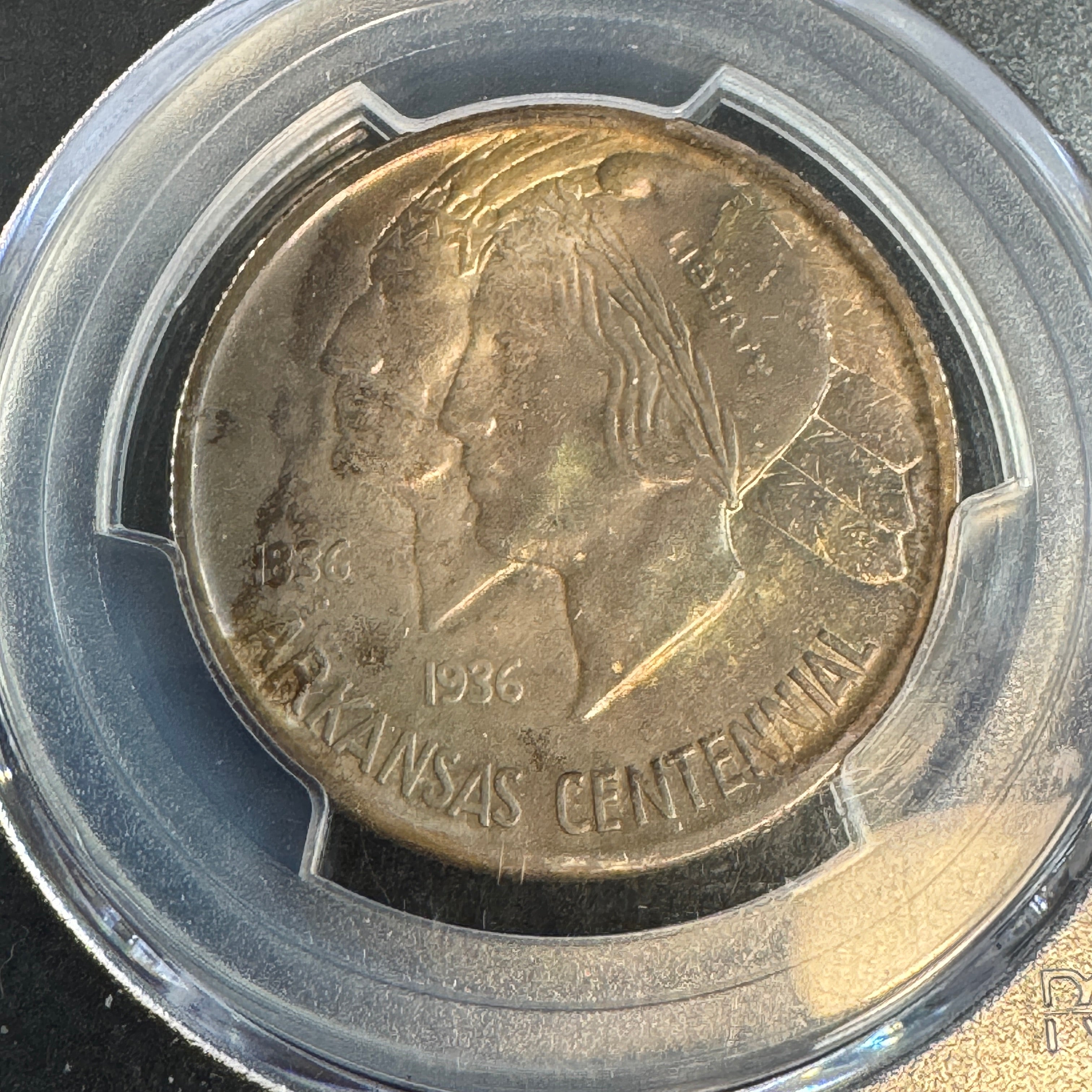 1938-S Arkansas Commemorative Half Dollar, PCGS MS-66