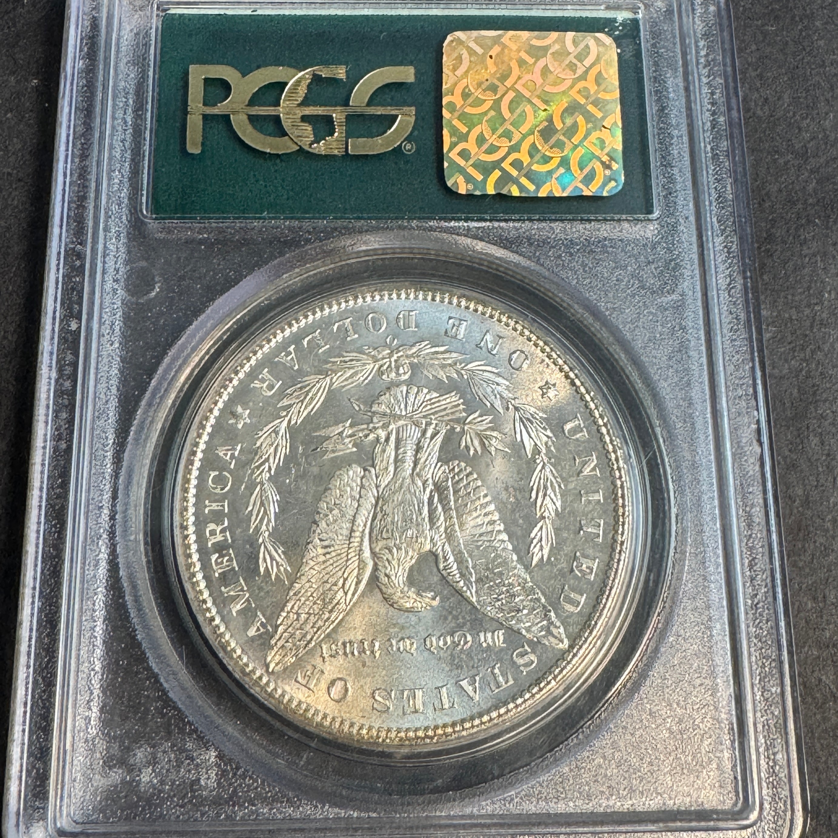 1898-O Morgan Silver Dollar, OGH PCGS MS-64 PL Prooflike !!