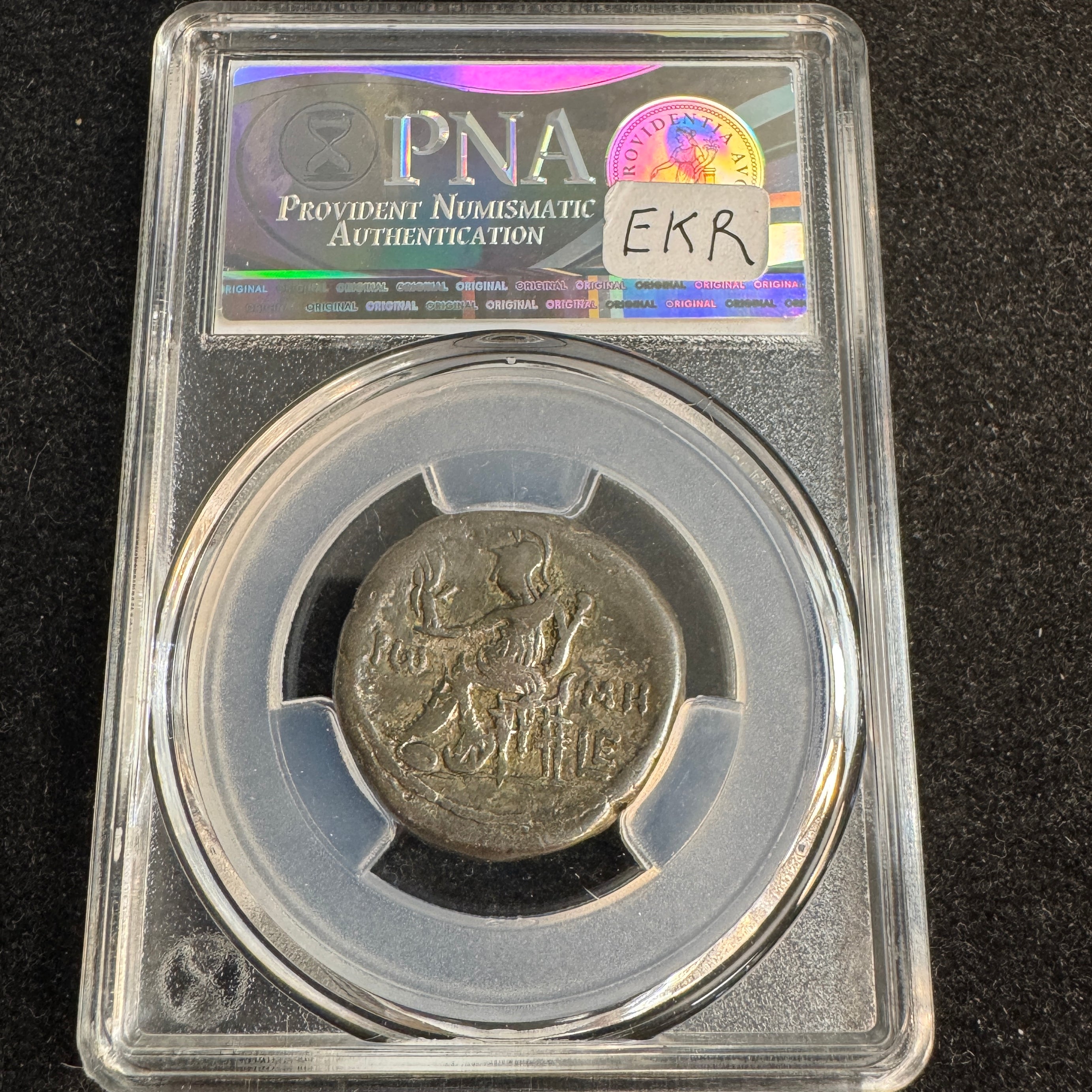 Nero (54-68 AD) Roman Egypt BI Tetradrachm, Alexandria RY 5 (58/9 AD) RV: Roma - PNA Choice VF