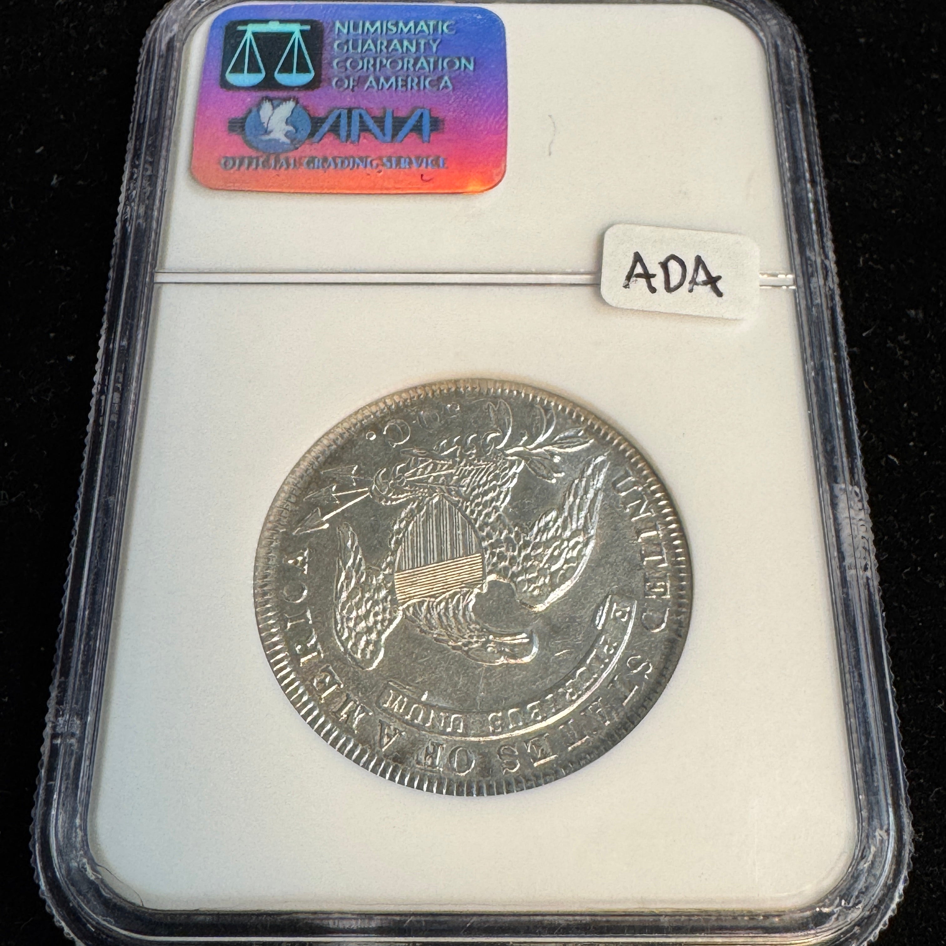 1834 Capped Bust Half Dollar, Lg Date Sm Ltrs, O-106, NGC AU-58