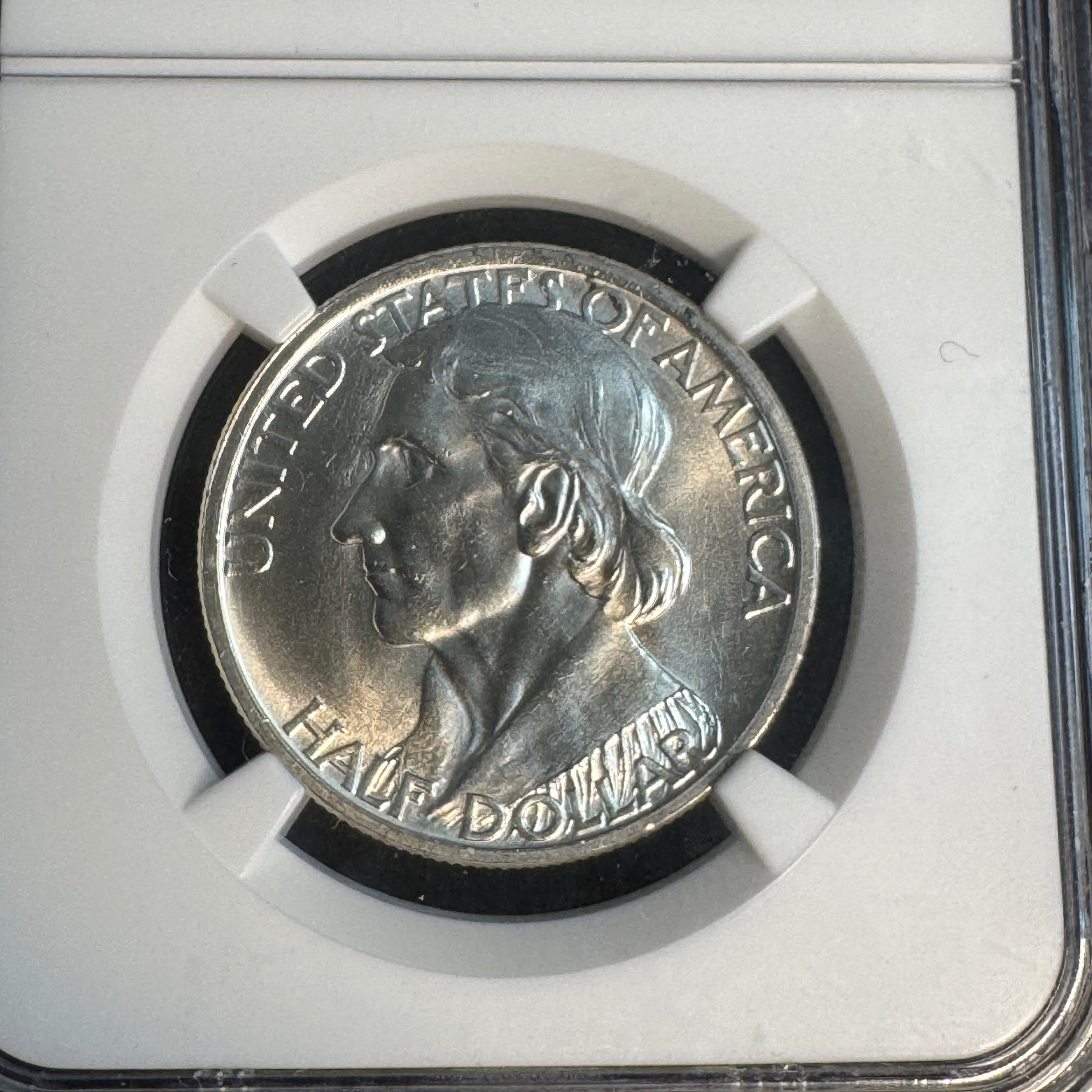 1938 Daniel Boone Classic Commemorative Half Dollar, NGC MS-65