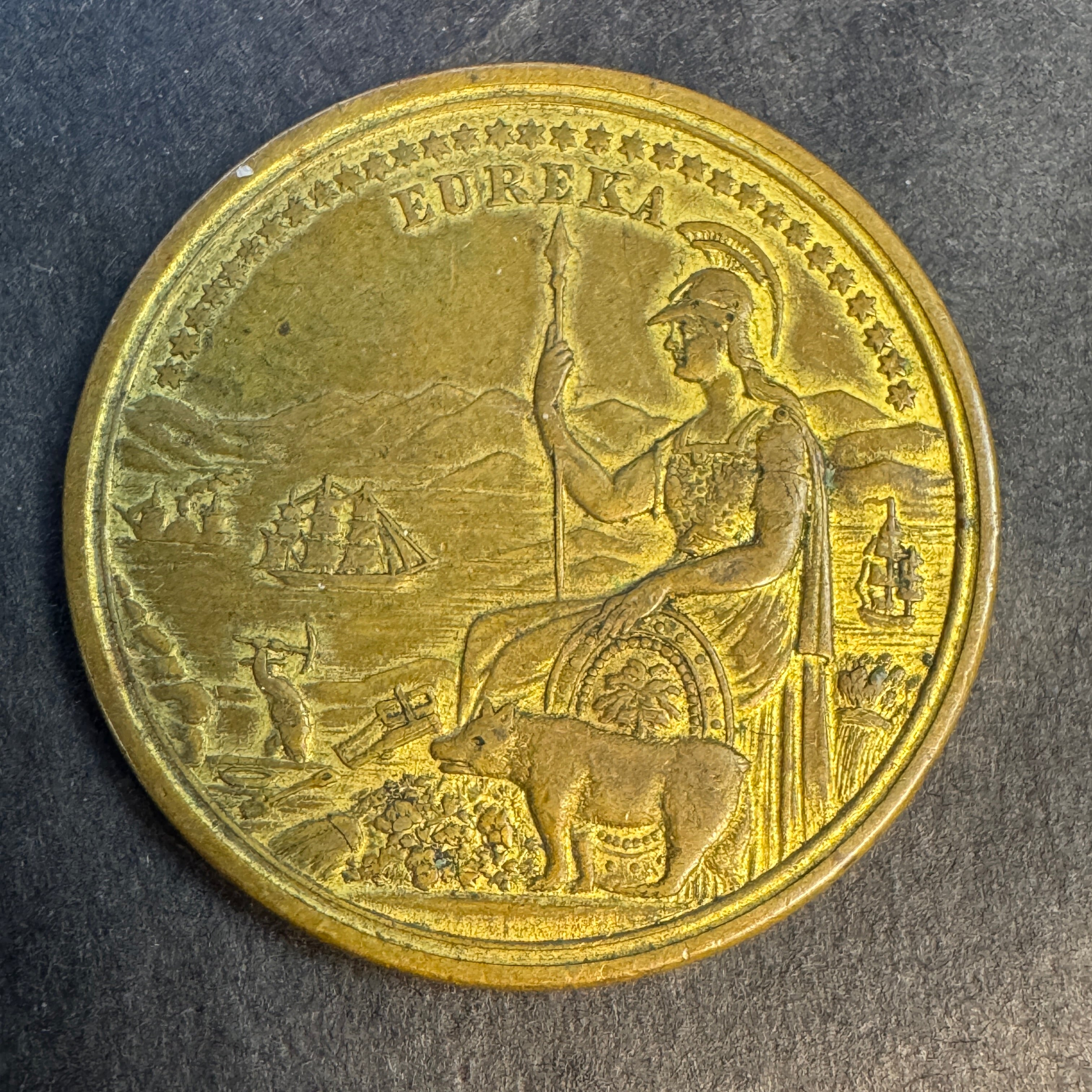 1894 California Midwinter Exposition “Eureka” Medal, San Francisco