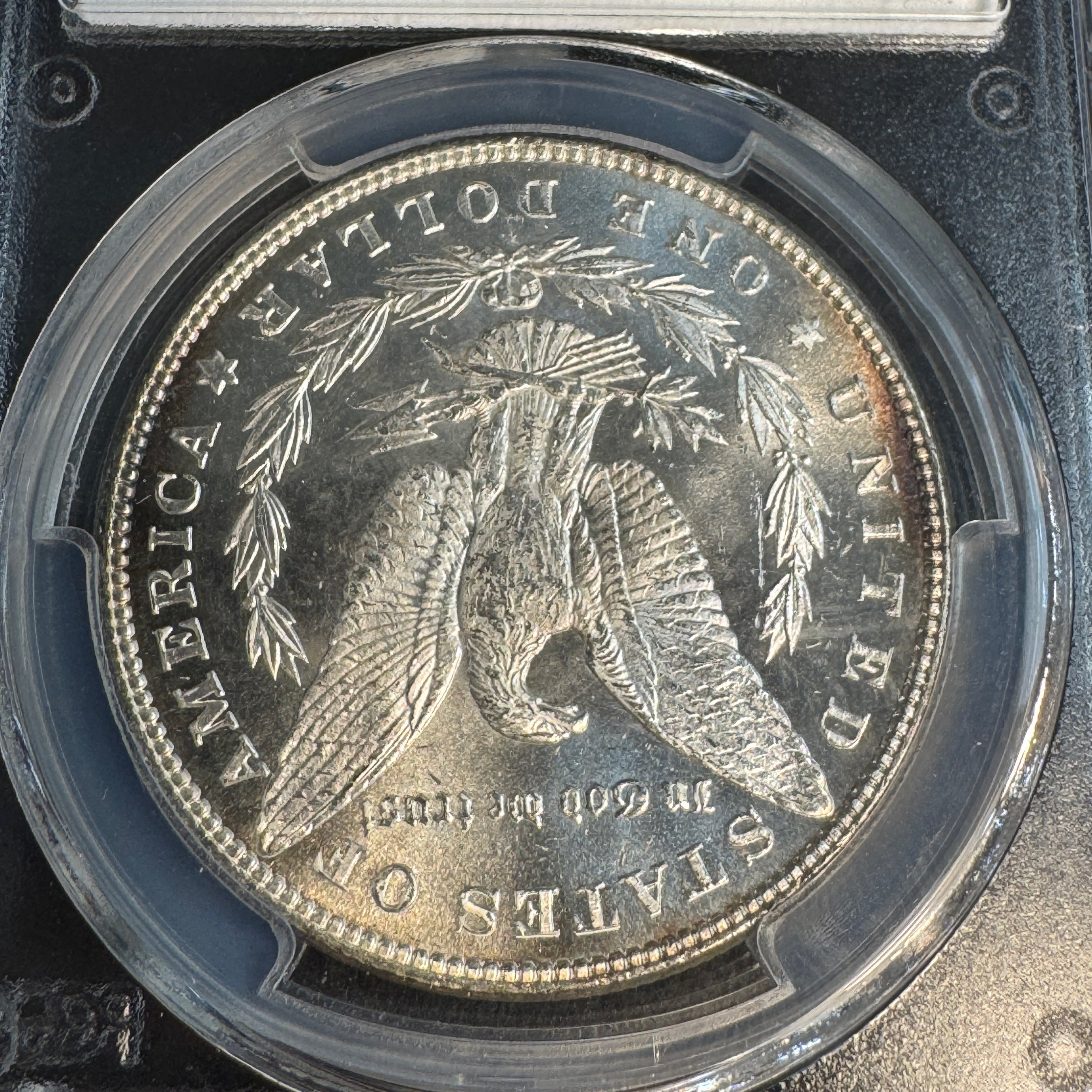 1883 Morgan Silver Dollar, PCGS MS-64 PL, Prooflike! Green CAC Approved 🟢