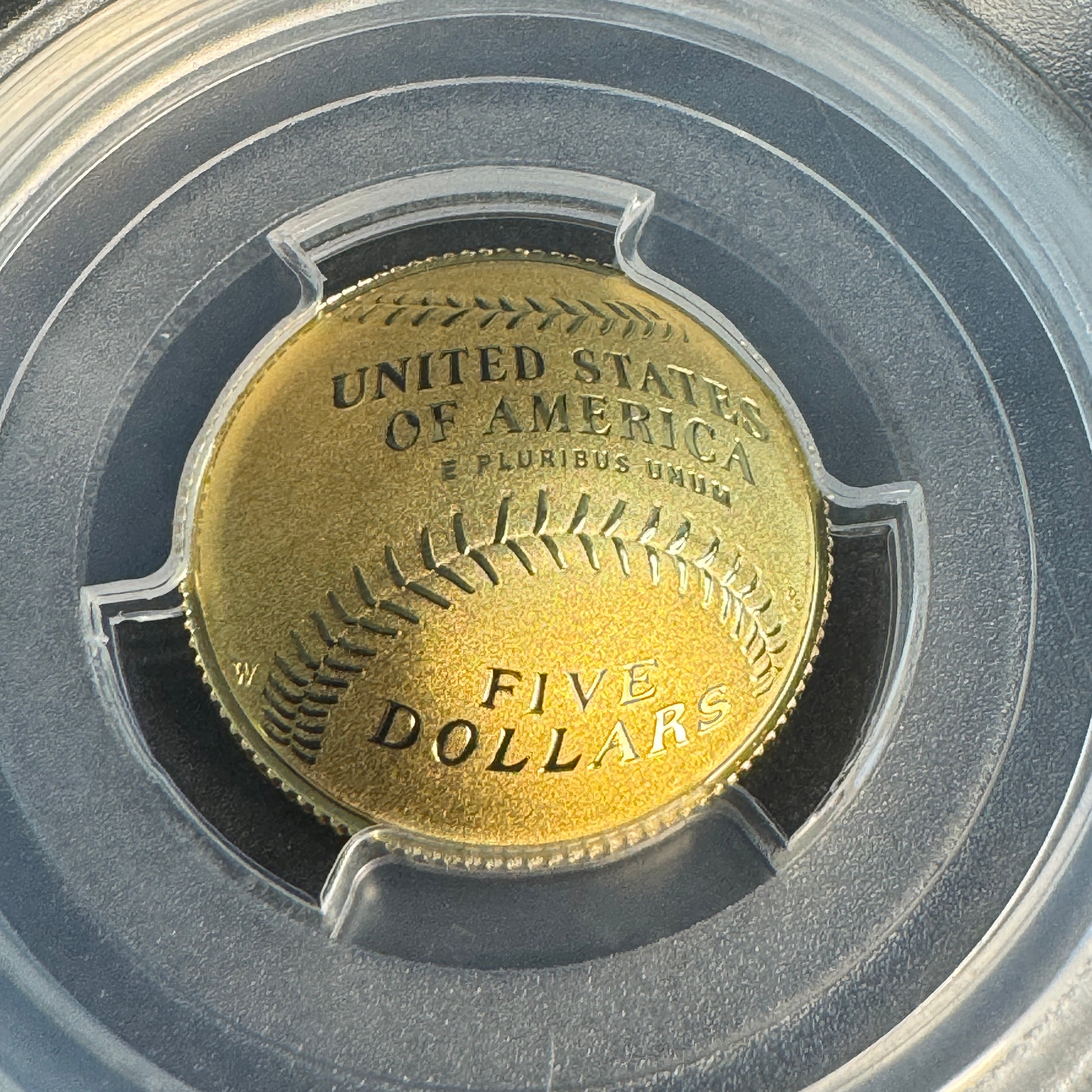 PETE ROSE Autographed 2014-W Baseball ⚾️ HOF $5 US Gold, PCGS PR-70 DCAM 💎