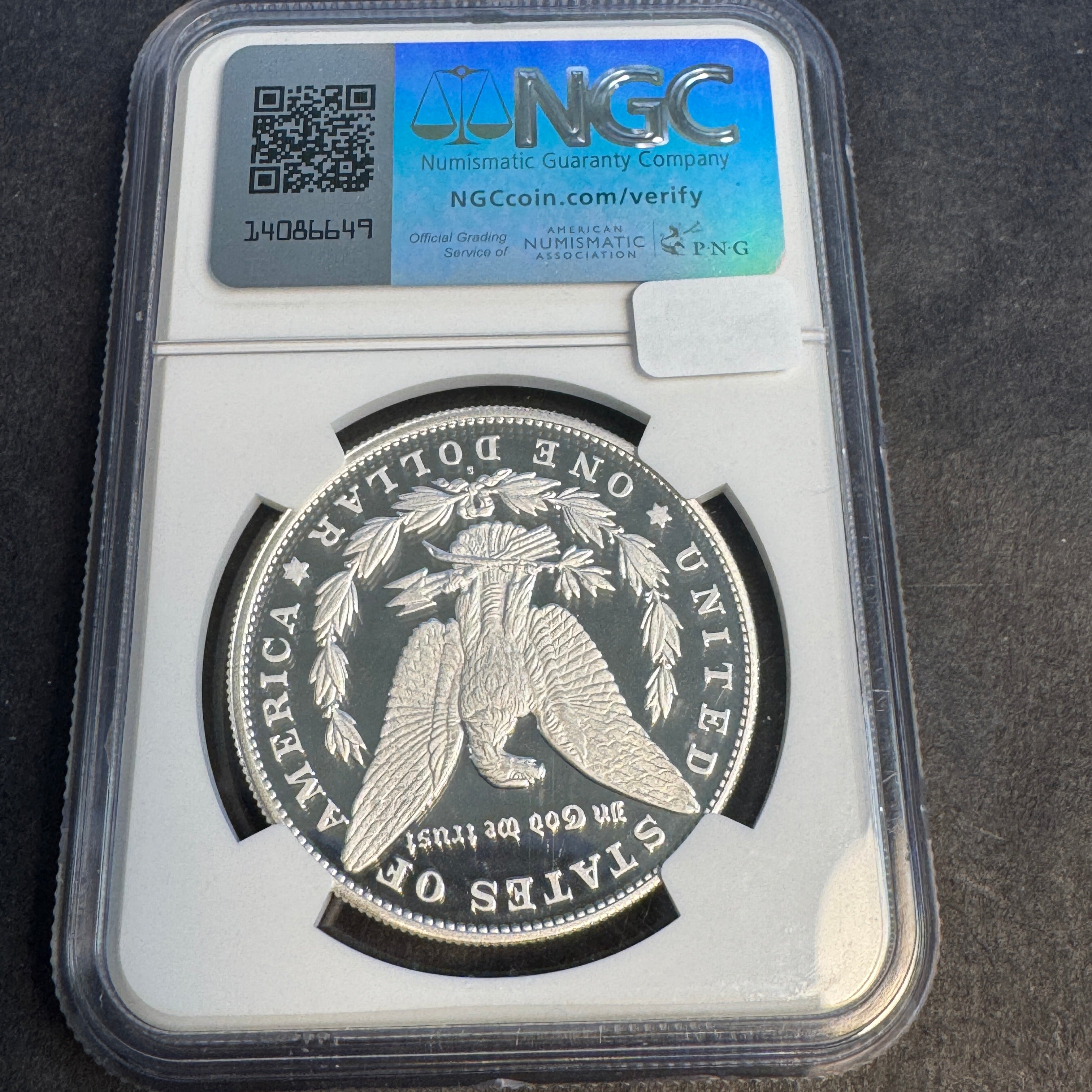 2023-S Morgan Silver Dollar $1 Proof, NGC PF-70 Ultra Cameo