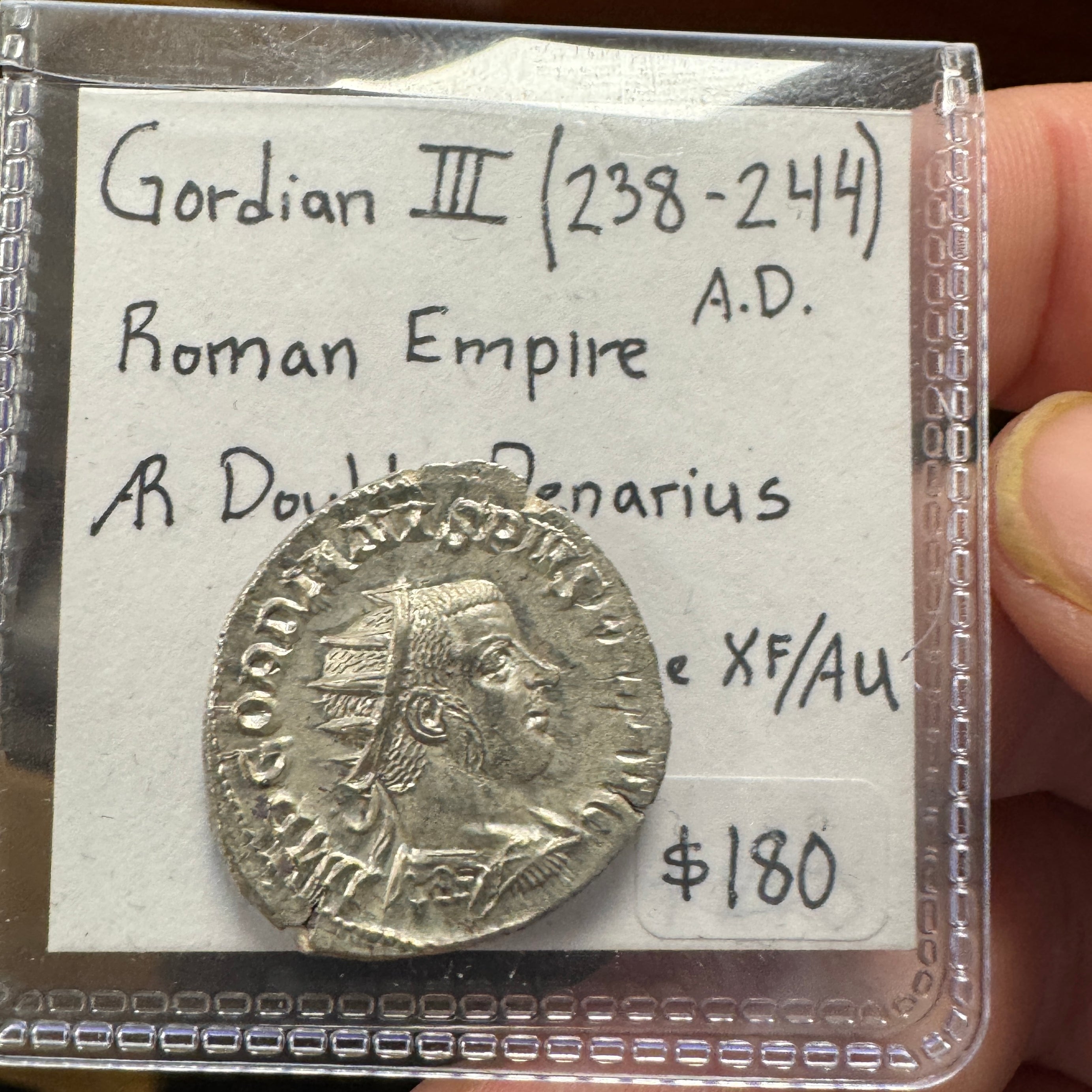 Gordian III AR Antoninianus 238-244 AD