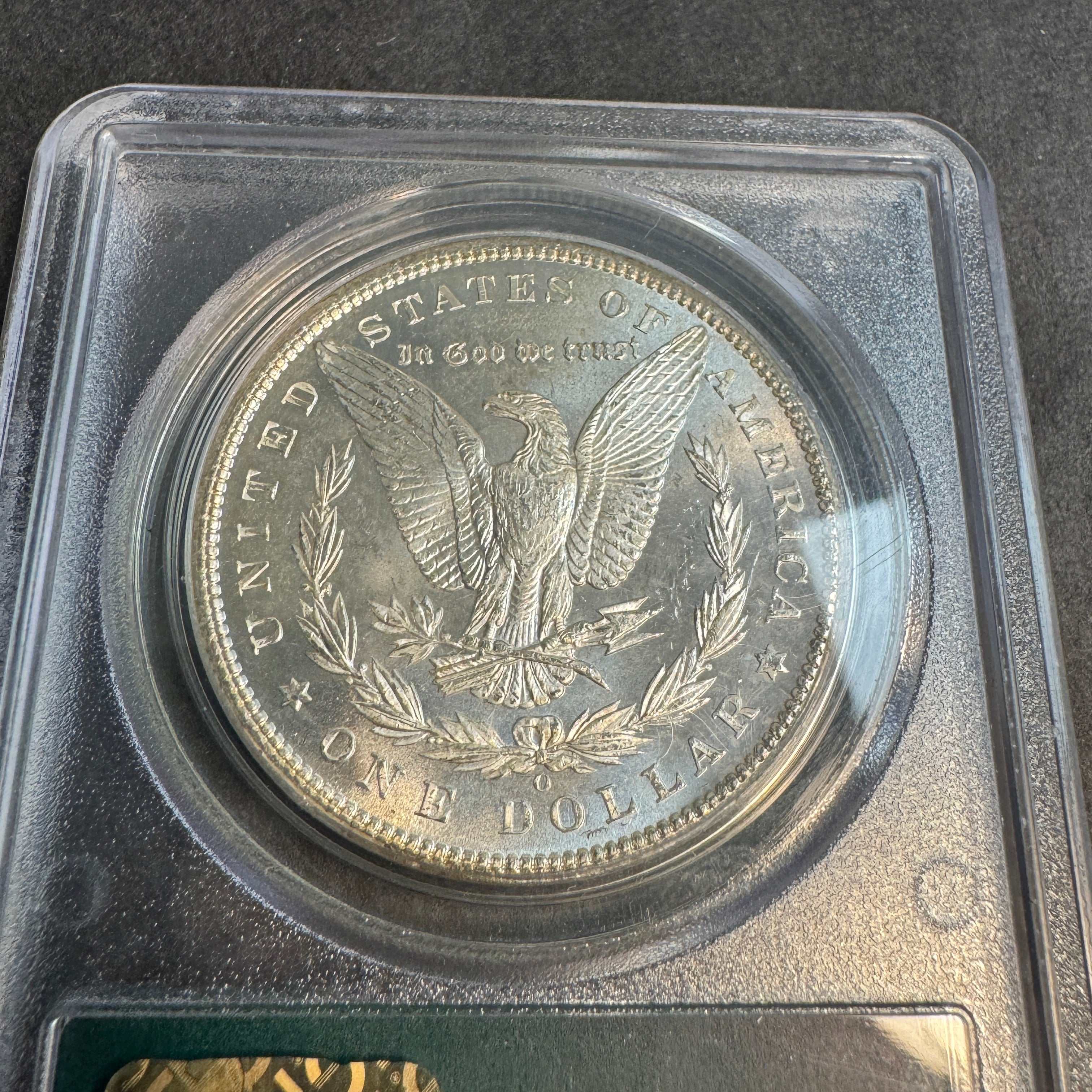 1898-O Morgan Silver Dollar, OGH PCGS MS-64 PL Prooflike !!