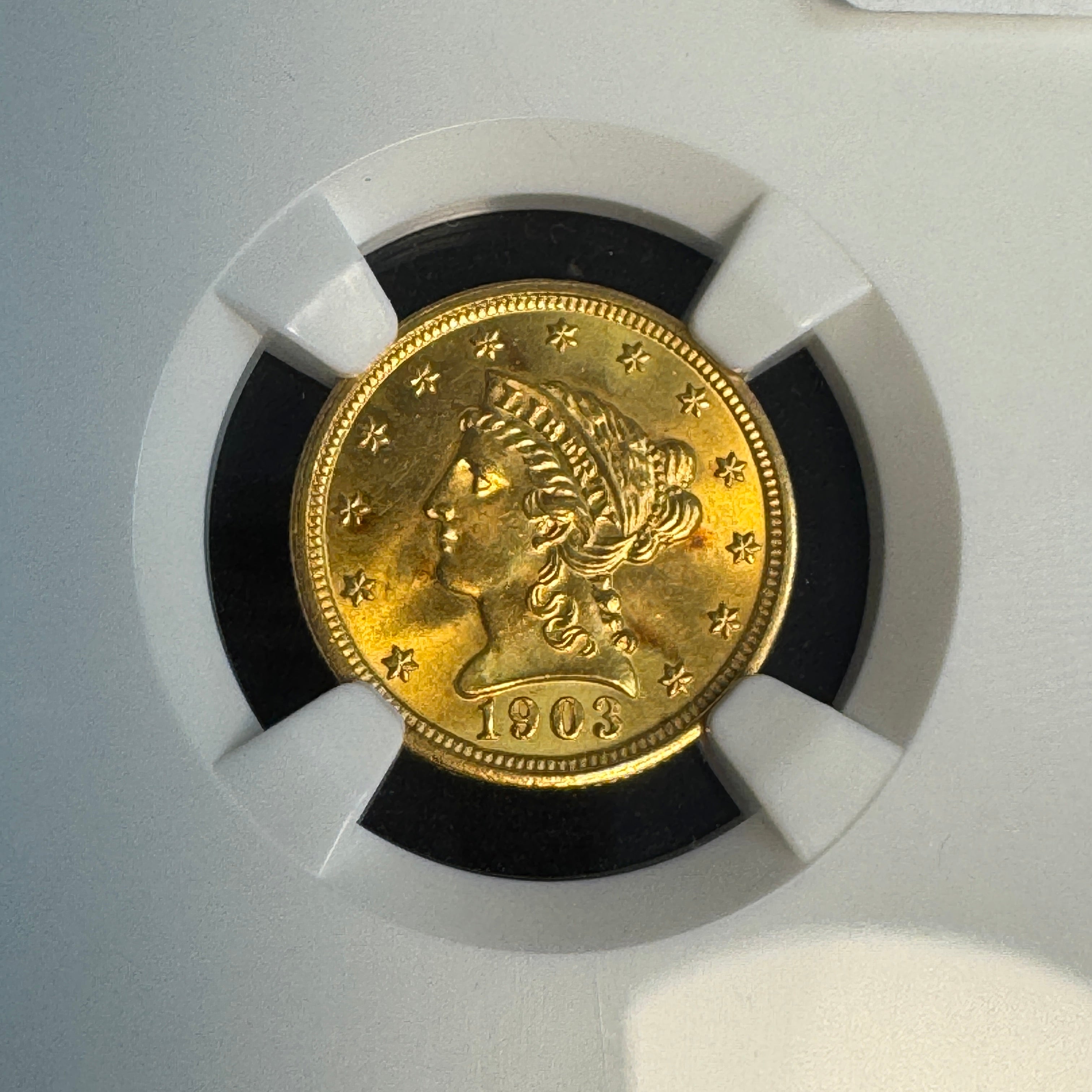 1903 Liberty Head $2.5 Gold, NGC MS-65