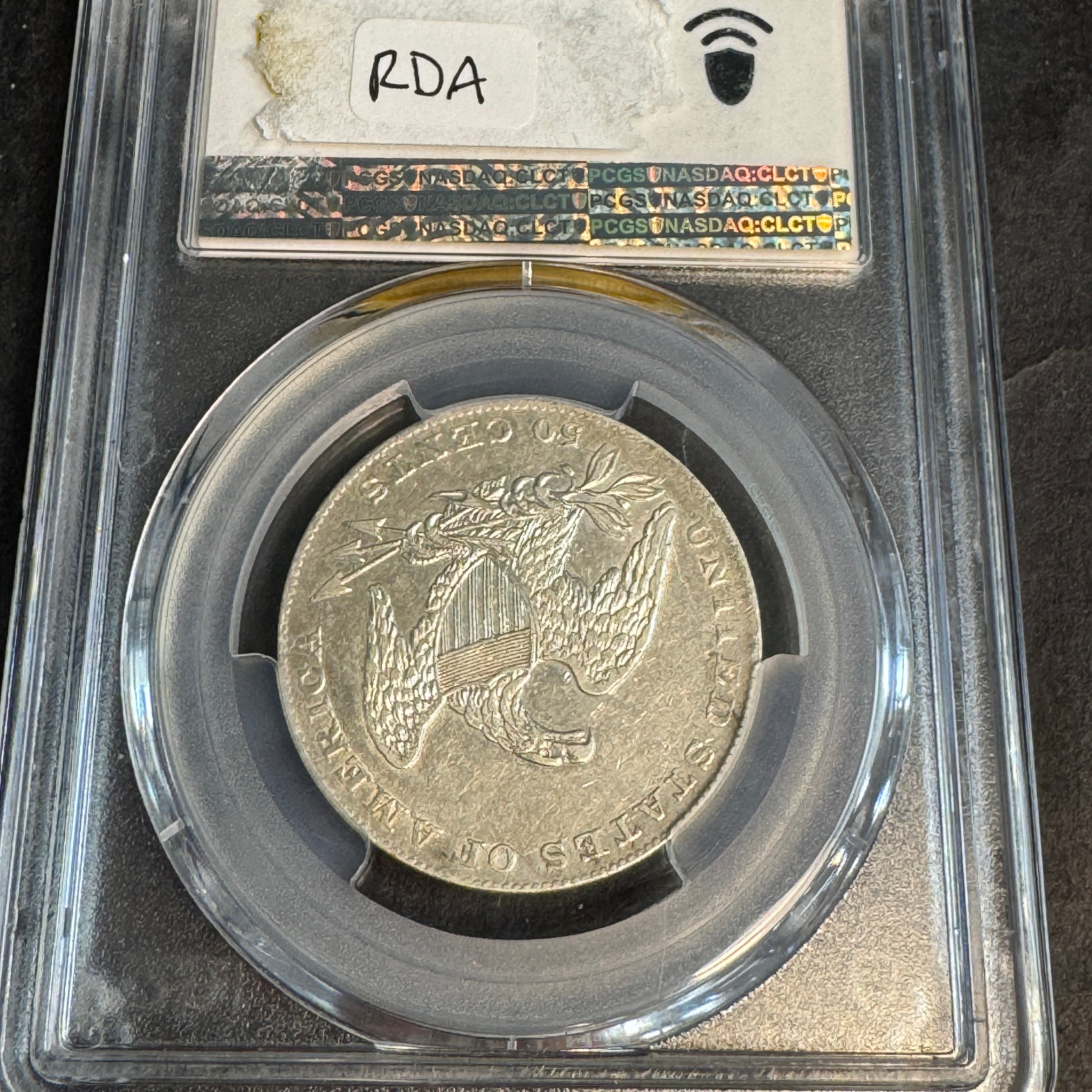 1837 Capped Bust Half Dollar 50c, PCGS XF-45