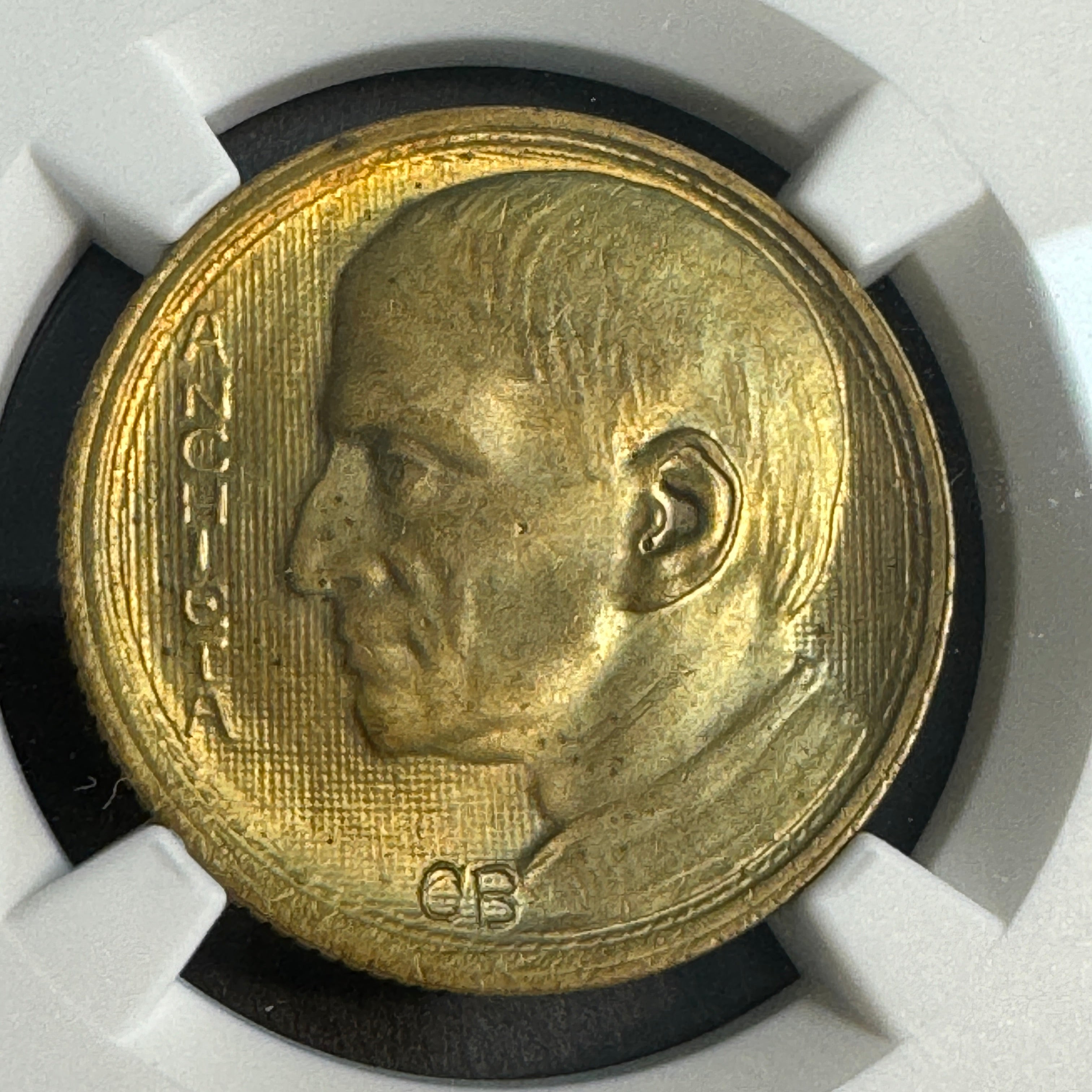1938 Brazil 1000 Reis, Jose de Anchieta & Bible, NGC MS-64 🇧🇷