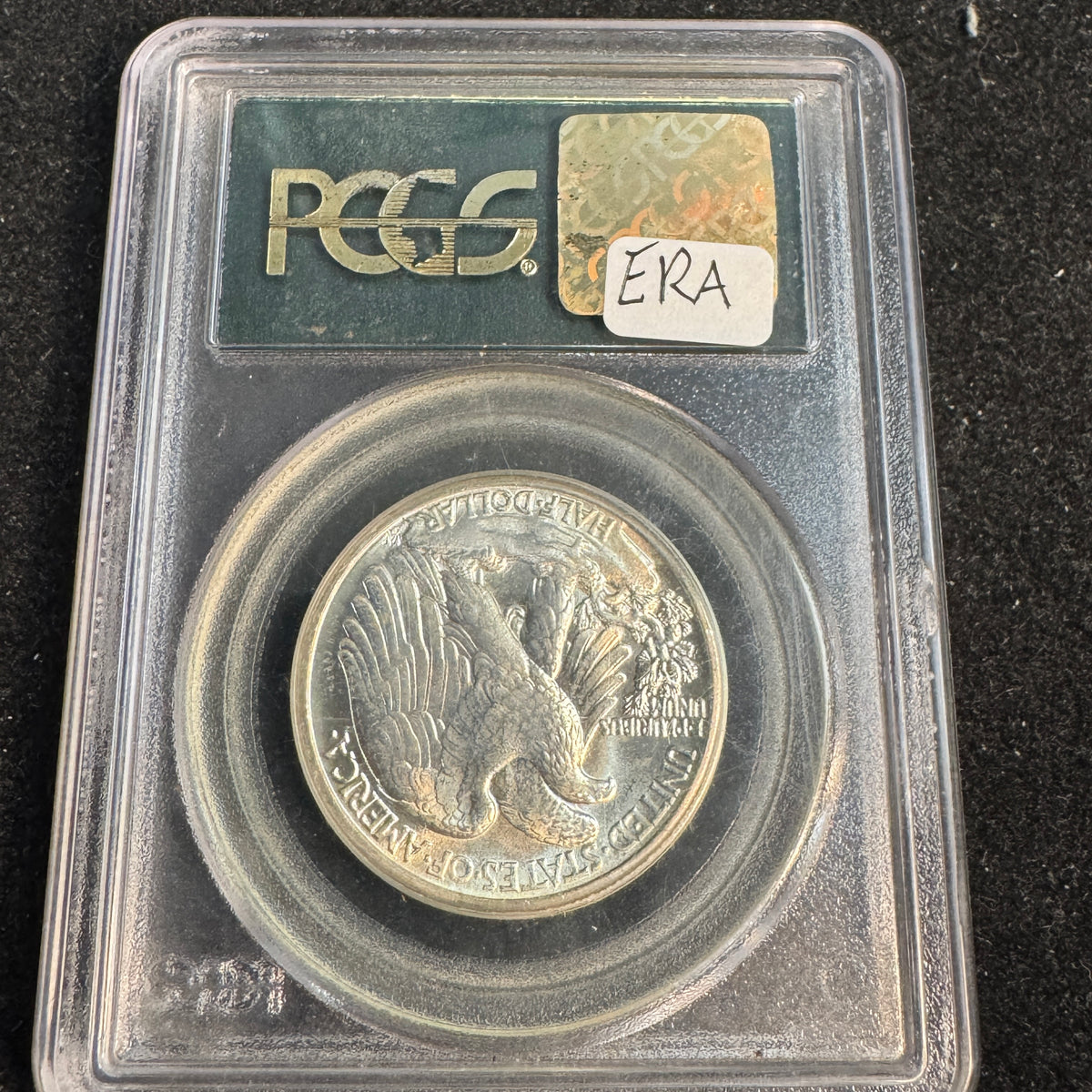 1941 Walking Liberty 50c, OGH PCGS MS-65