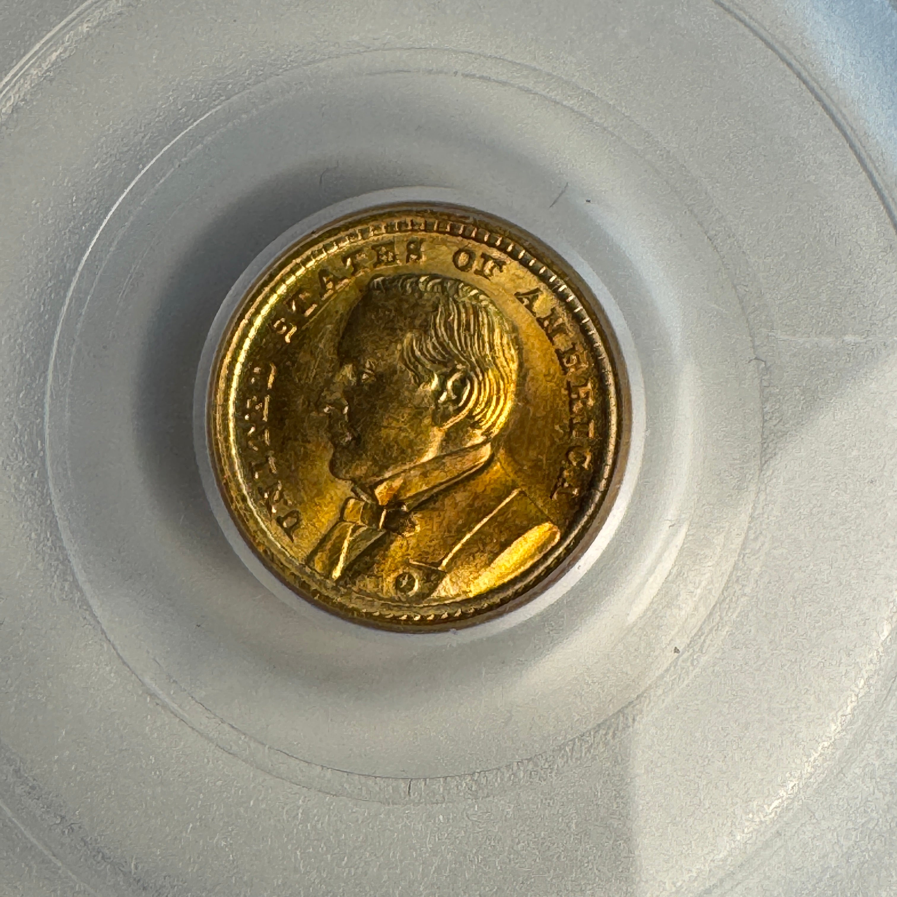 1903 McKinley Louisiana Purchase Exposition $1 Gold, OGH PCGS MS-64