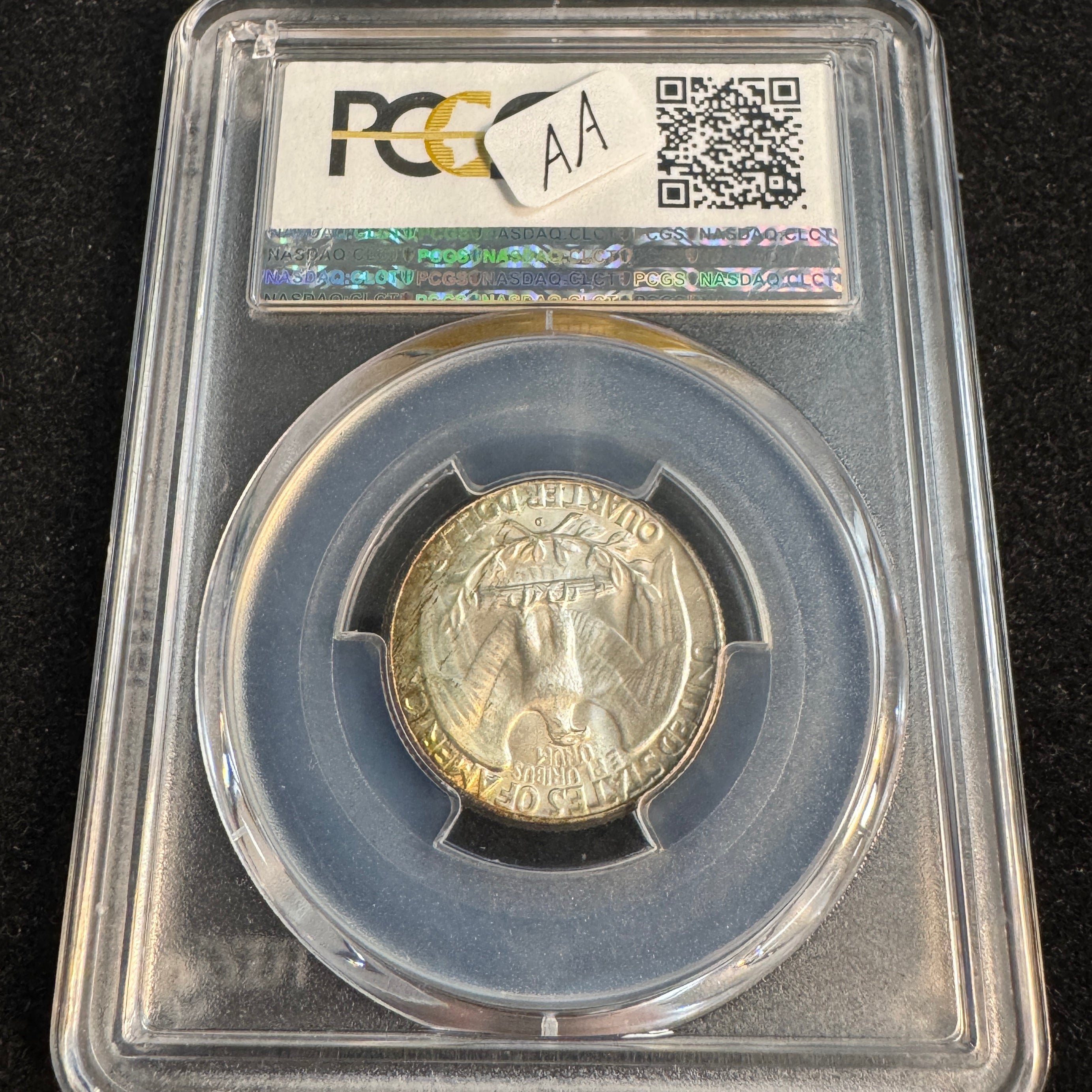 1947-D Washington Quarter 25c, PCGS MS-66+