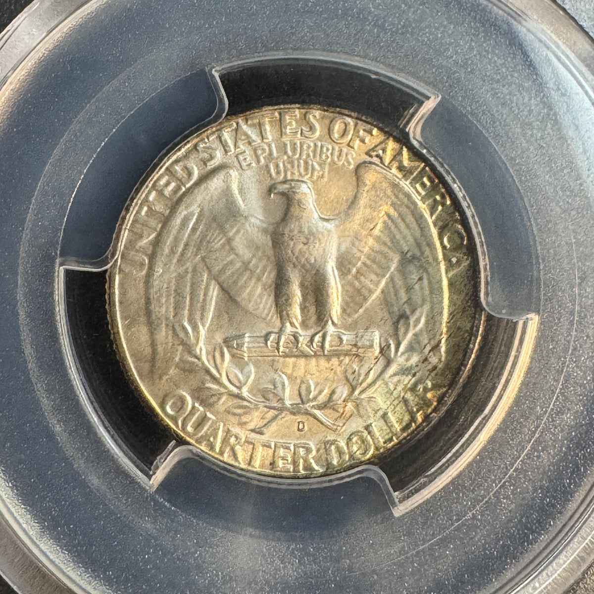 1947-D Washington Quarter 25c, PCGS MS-66+