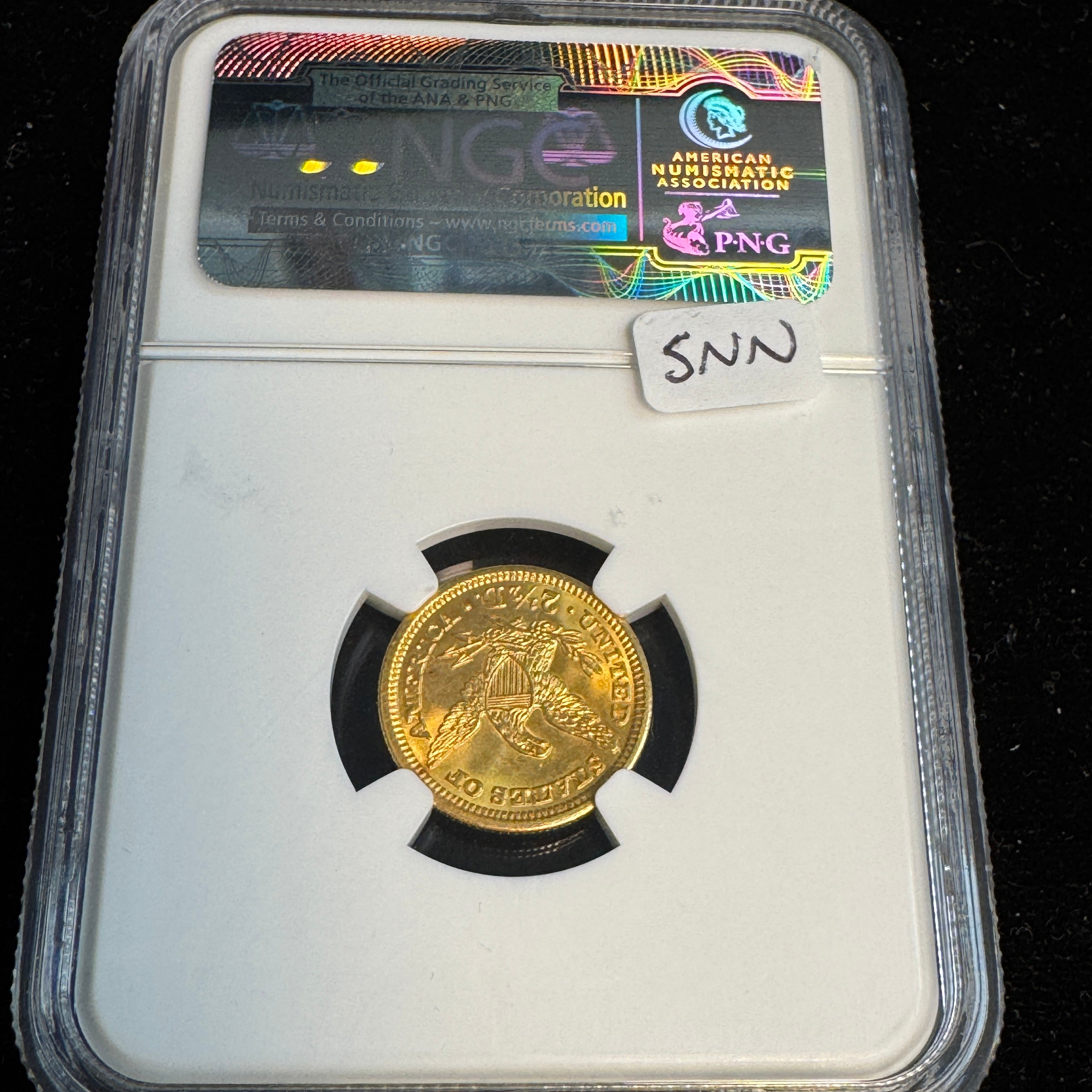 1903 Liberty Head $2.5 Gold, NGC MS-65