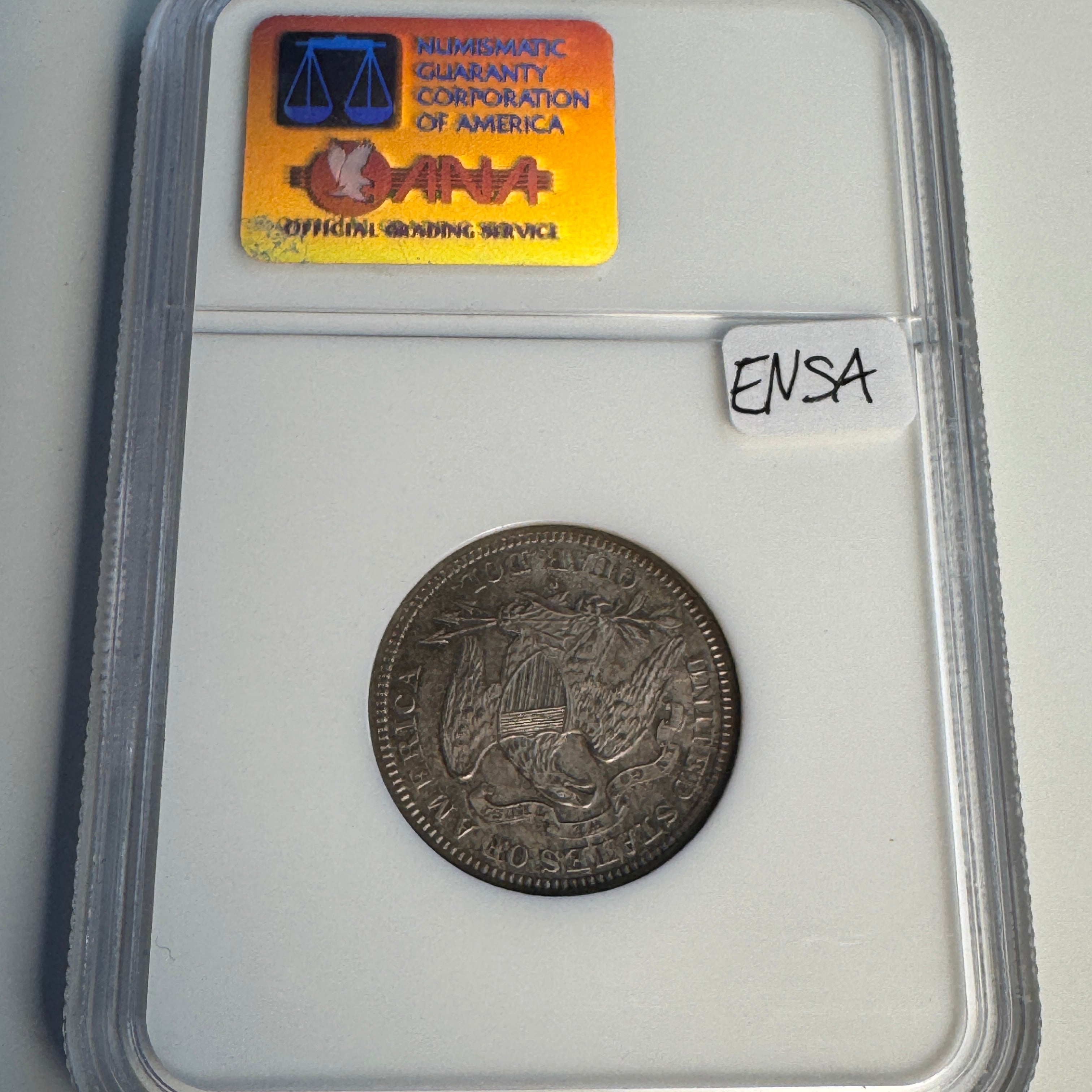 1877 Seated Liberty Quarter 25c, Lovely Patina, NGC MS-65