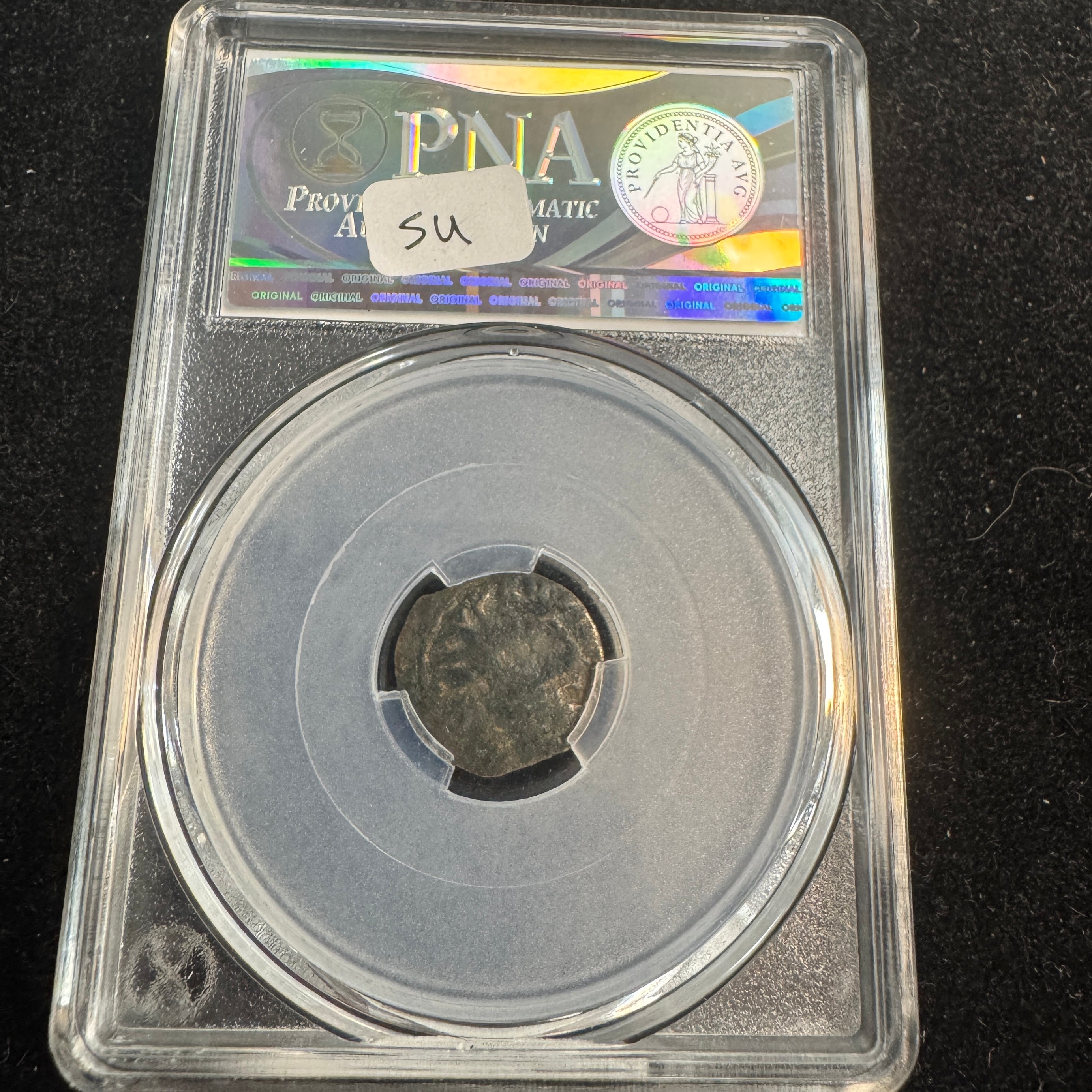 Judea: Pontius Pilate (26-36 AD) AE Prutah, issued under Tiberius (29-30 AD), PNA Choice Fine