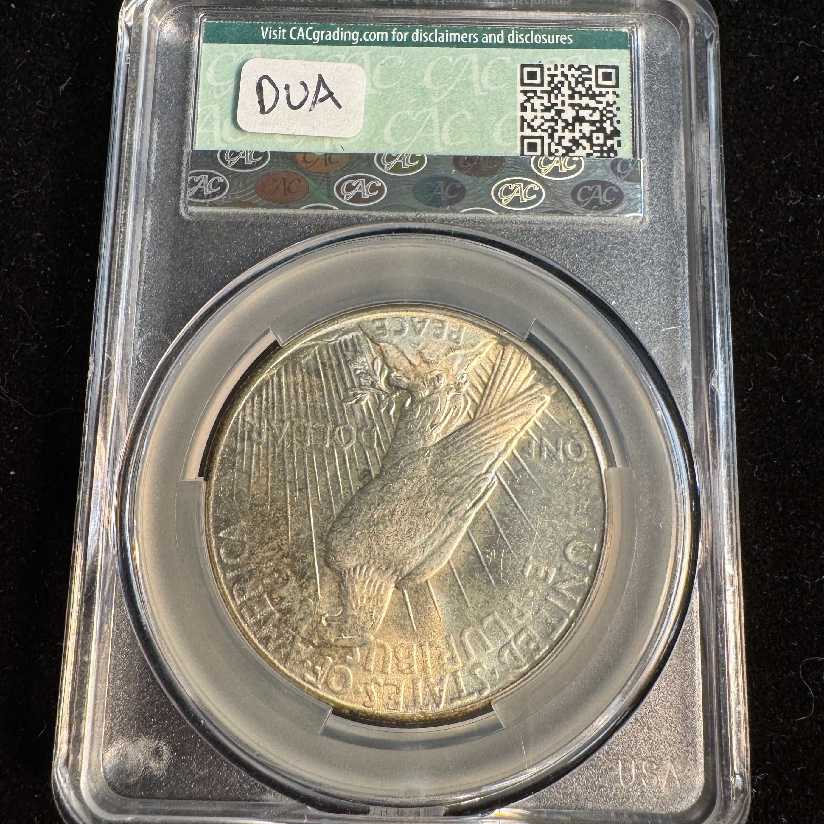 1926 (P) Peace Silver Dollar, CAC MS-64
